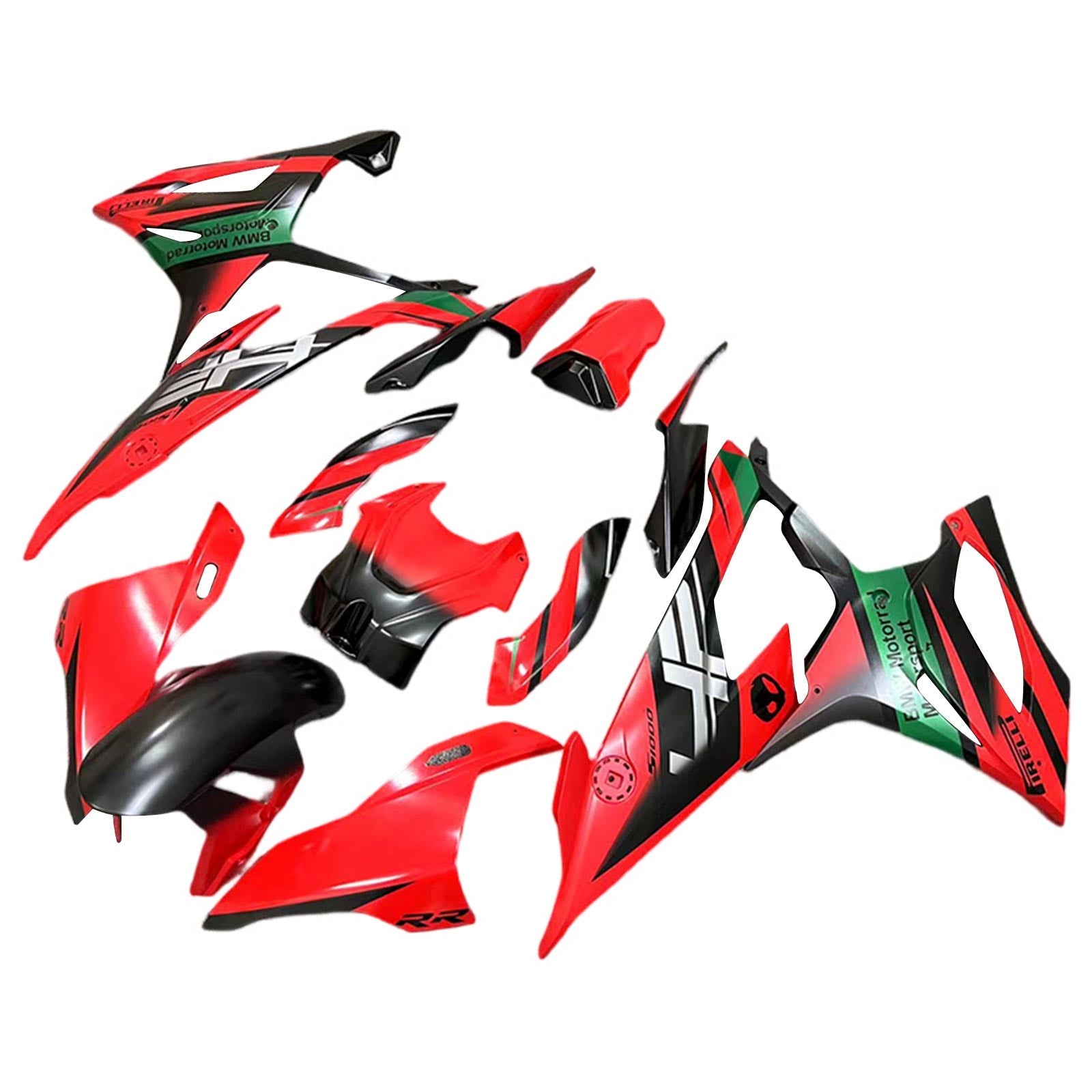 Amotopart BMW M1000RR S1000RR 2019-2022 Kuipset Carrosserie ABS Kunststof