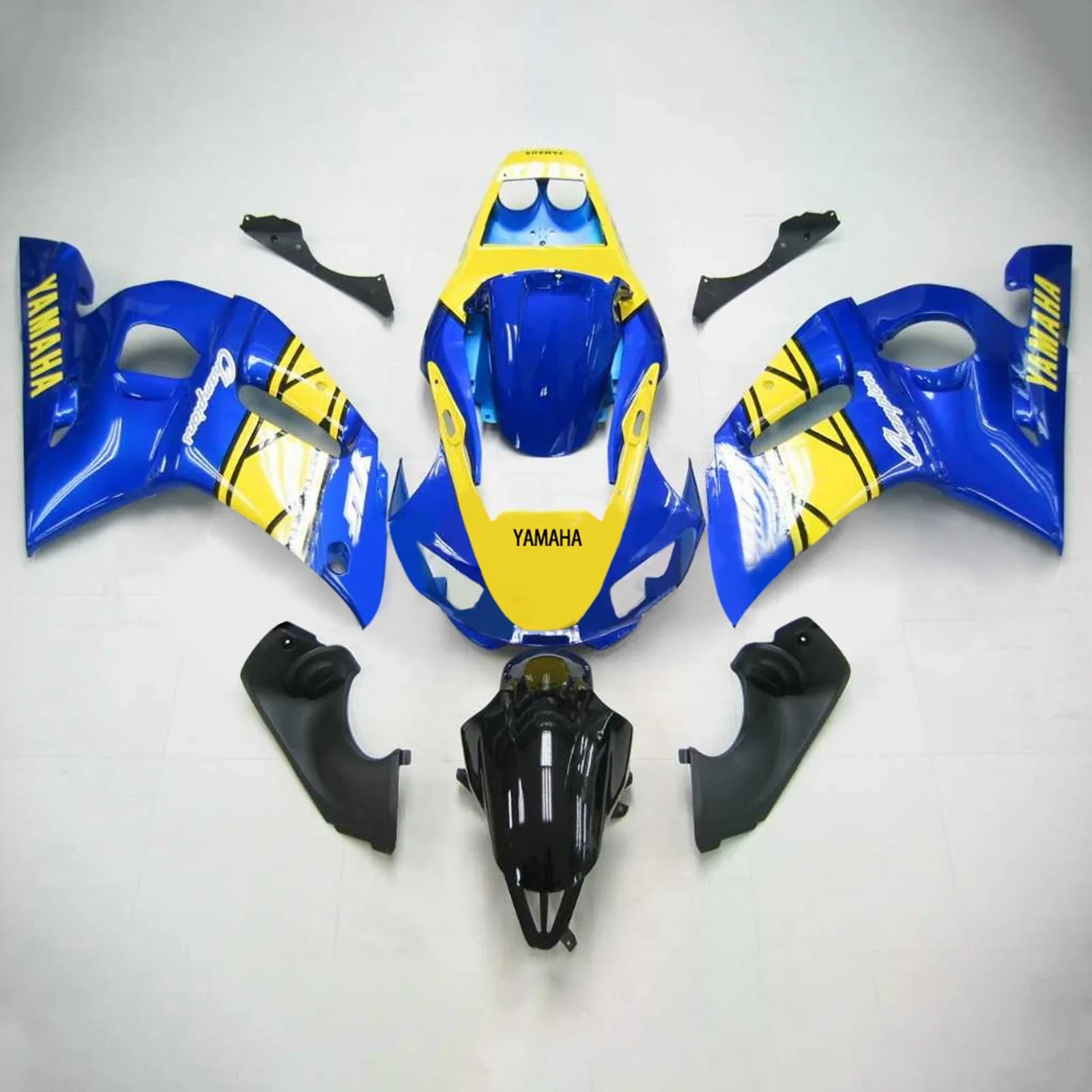 Kit de carenado Amotopart para Yamaha YZF 600 R6 1998-2002 Genérico