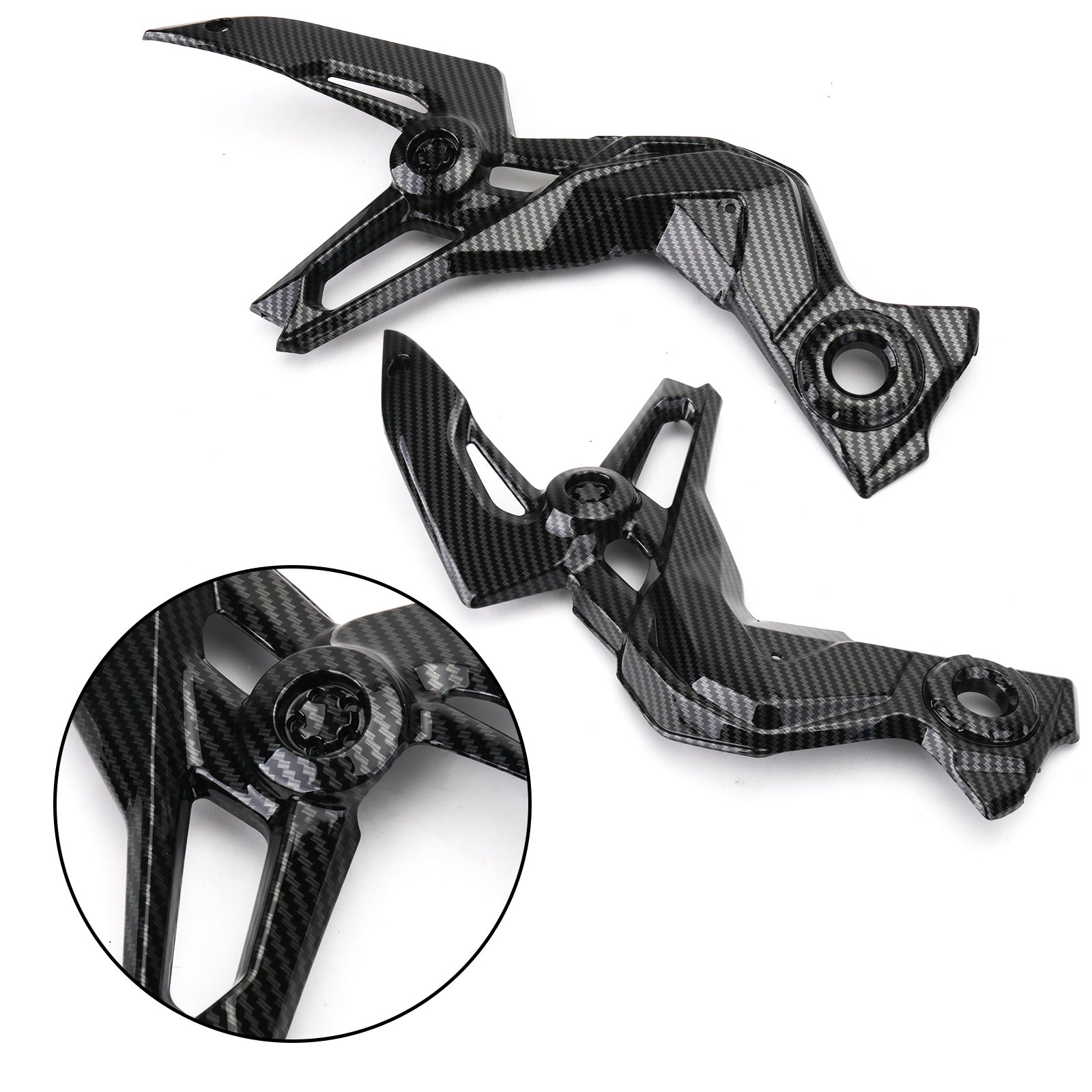 Motocykl ABS ABS Ochrona plastiku rejestracja Kawasaki Z900 2020-2021 Generic