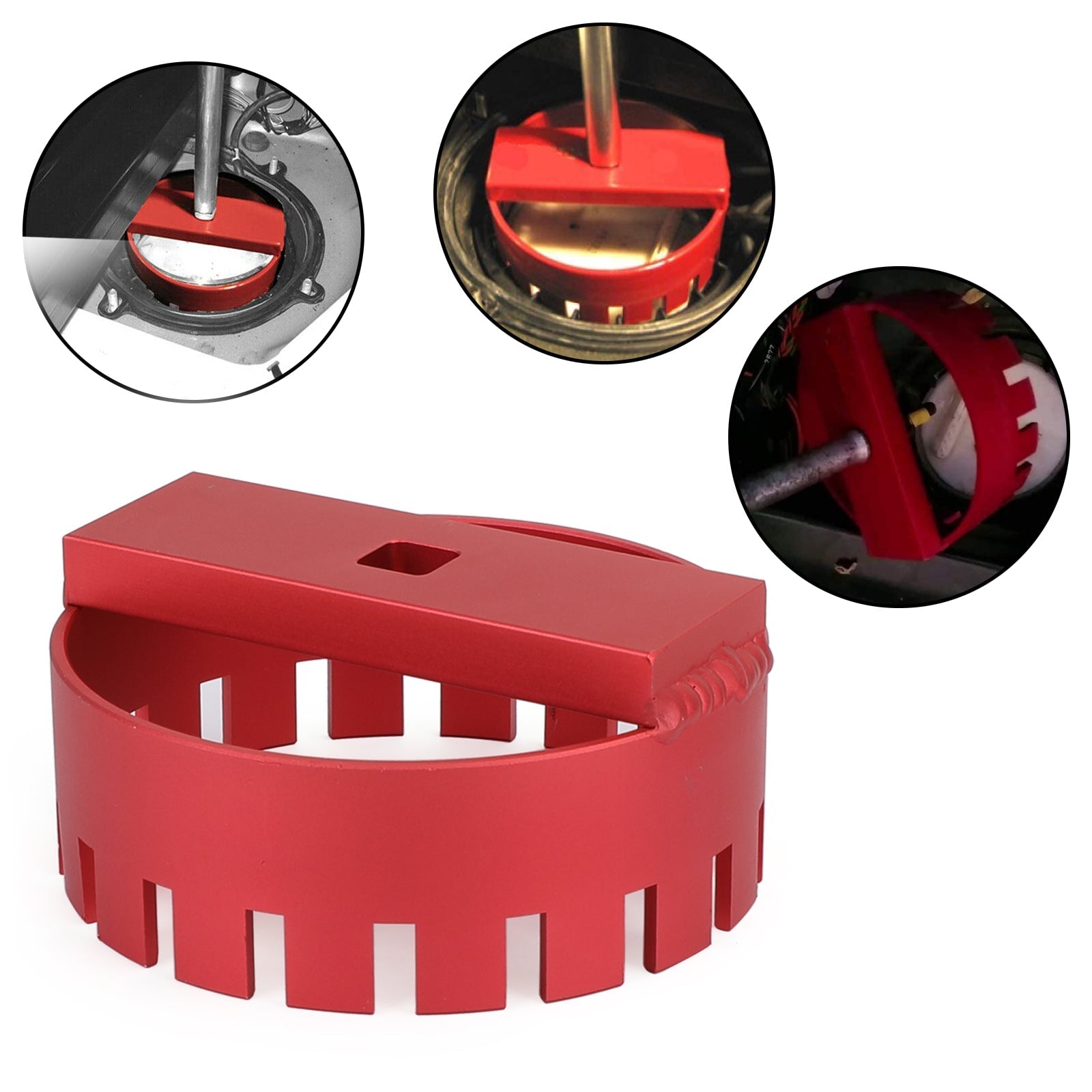 Presa pompa carburante 69800 per Volvo S60 S80 V70 XC70 XC90 Strumento di rimozione anello di bloccaggio generico