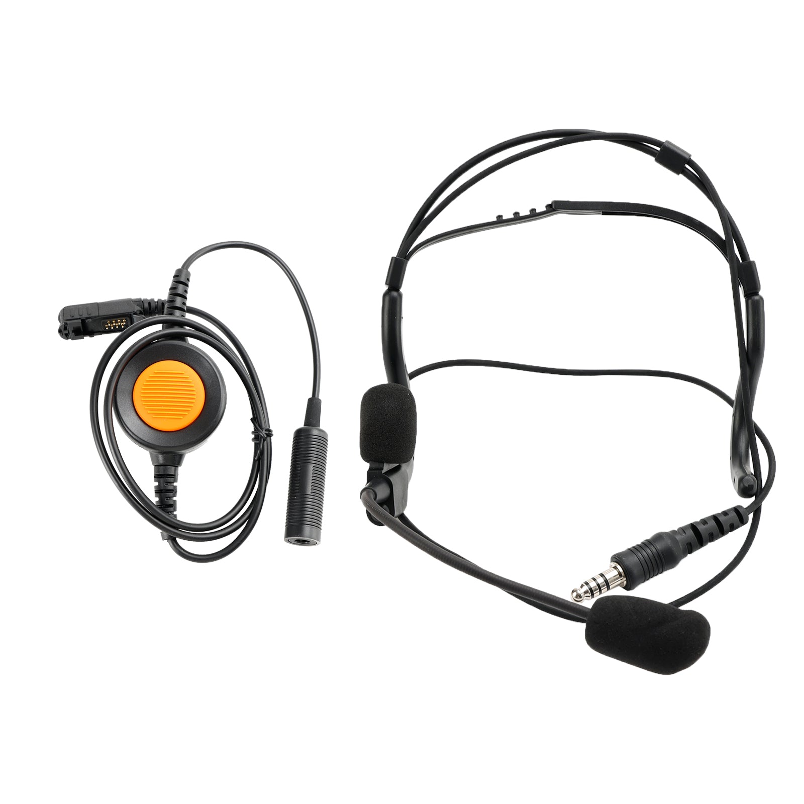7.1-C8 tactische headset met grote grip aan de achterzijde voor XPR3300/3500 XIRP6600/P6620