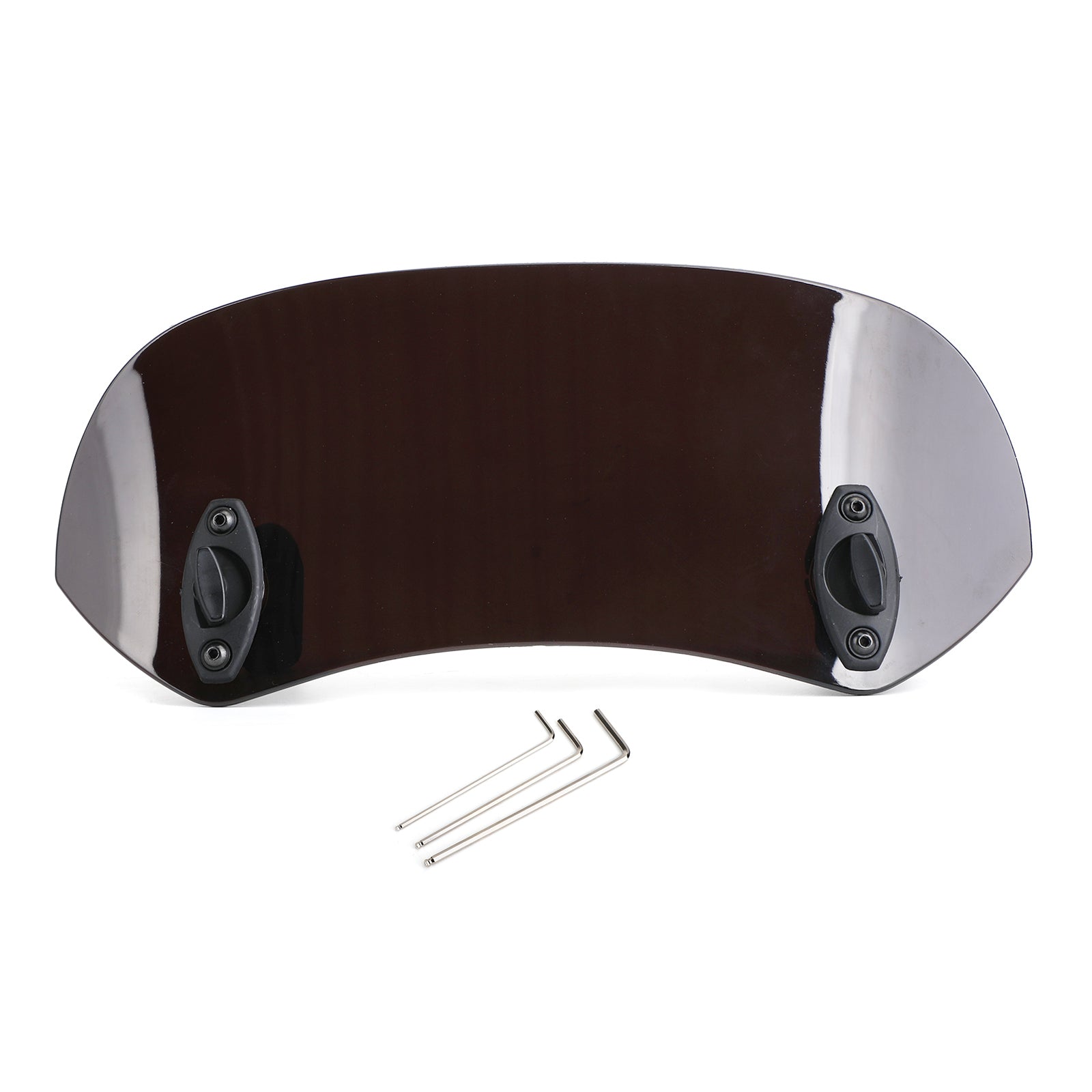 Clip regolabile in moto sul deflettore del vento di espansione del parabrezza