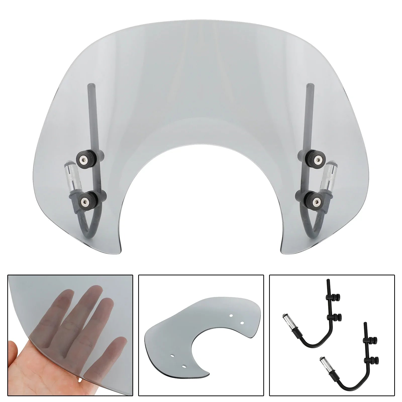 Vespa Primavera 150 2014-2021pare Kratko vetrobransko steklo