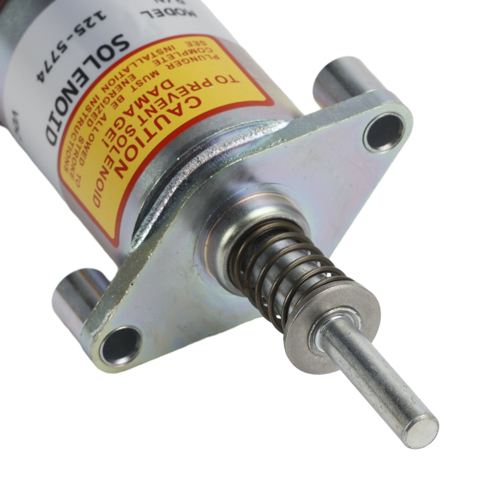 Solenoide de cierre de combustible 125-5774 24V para Caterpillar 3204 3304 3304B 3306 3306B