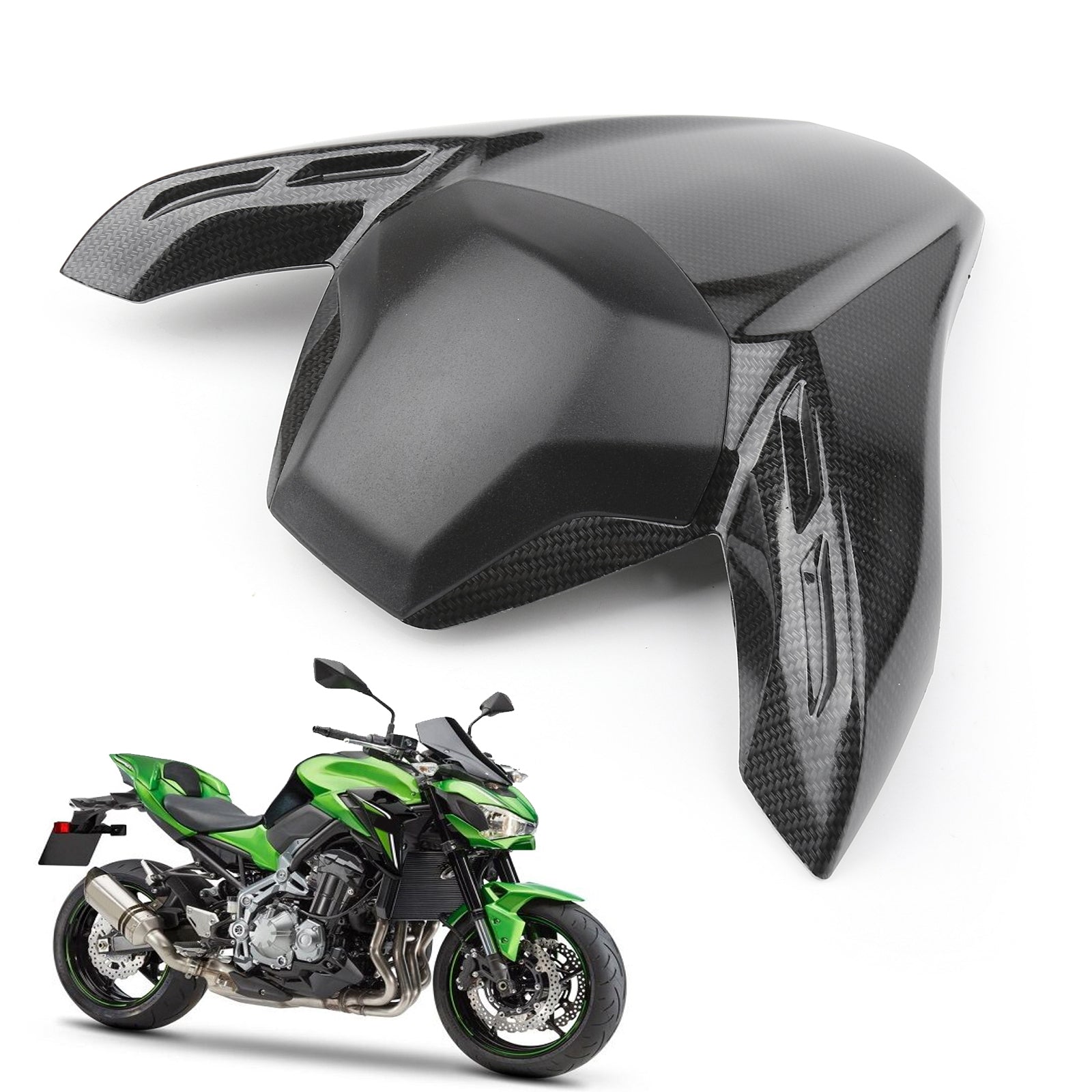 Carenado de asiento trasero de plástico ABS para Kawasaki Z900 Z 900 ABS 2017-2023