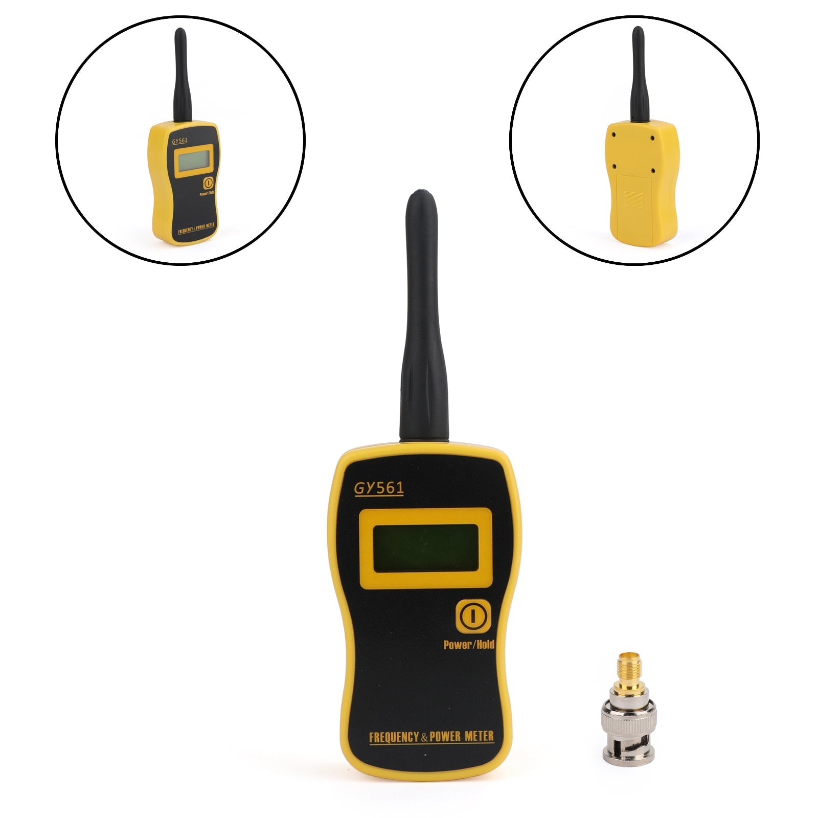 GY561 compteur de fréquence testeur de mesure de puissance compteur pratique 2 voies Radio portable