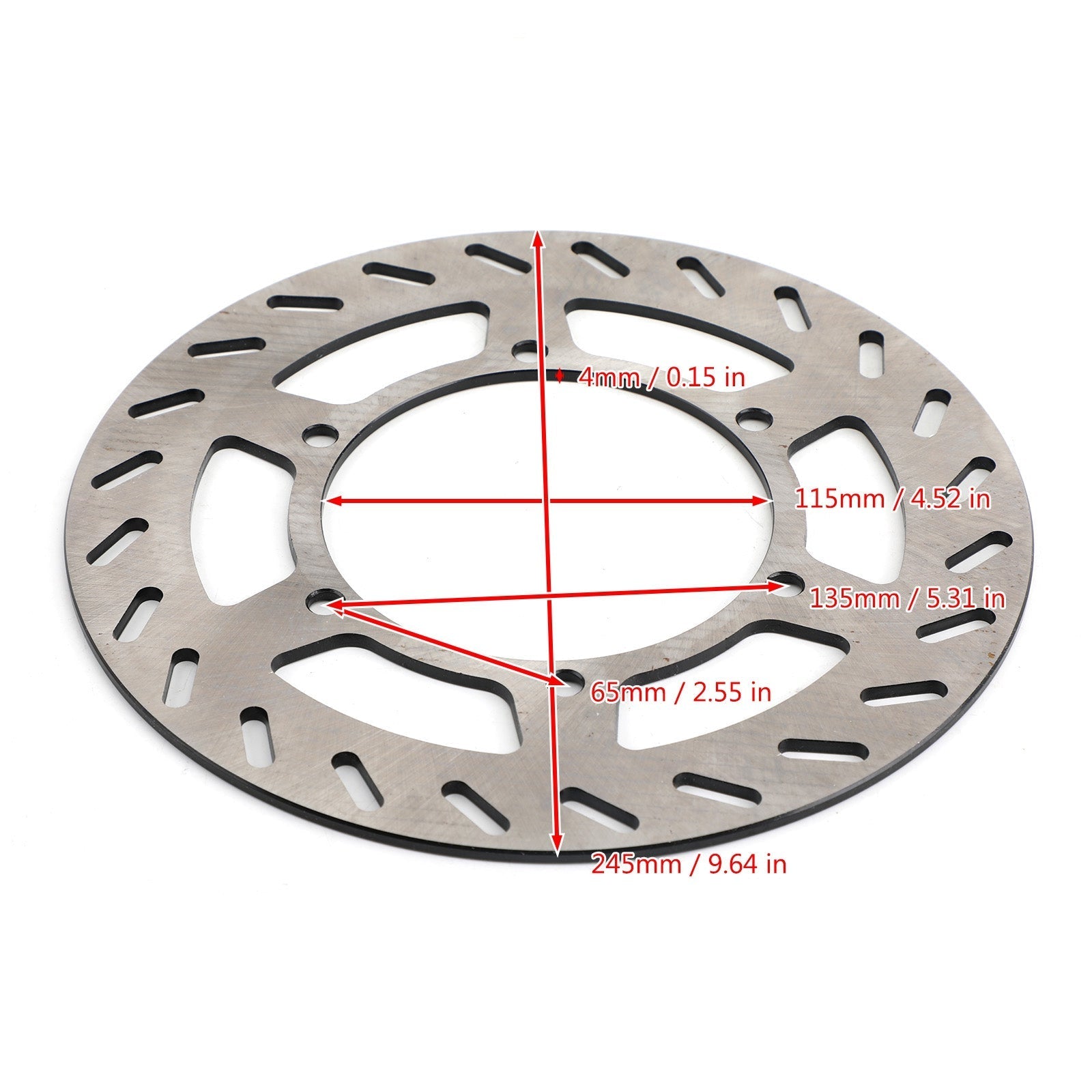 Rotor de frein à disque avant pour Yamaha TT250R TT-R250 3XP-2582T-00 4TP-2582T-00 générique