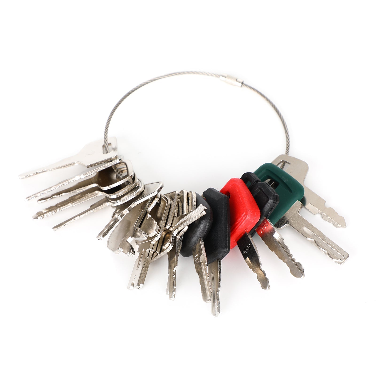 21 contactsleutels voor zware bouwmachines voor Case Jd Volvo Jcb Komatsu