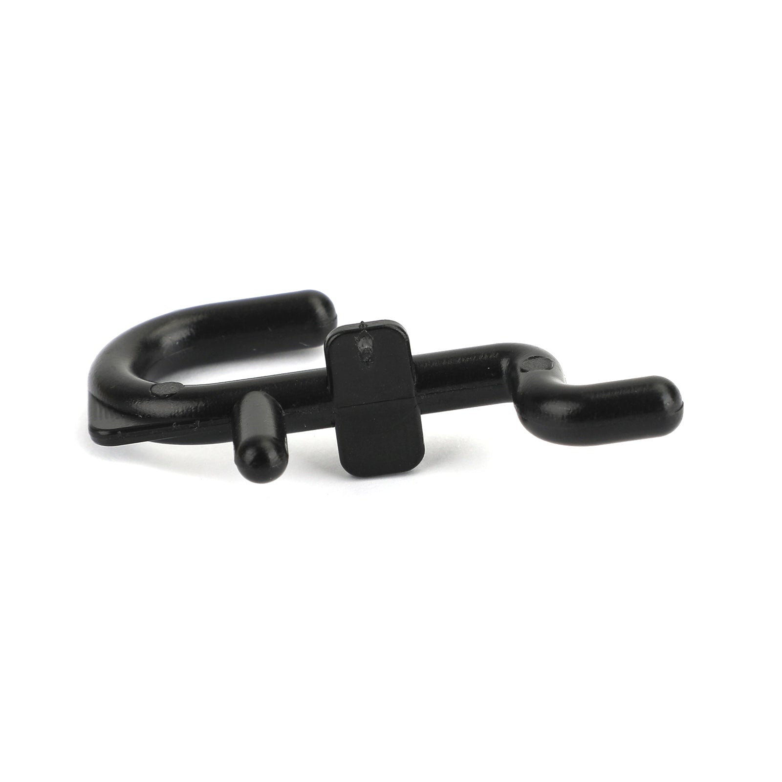 Areyourshop Peg Board Koukkusarja Autotallin säilytystyökalu Pegboard 100 kpl J muovinen lukituskoukku