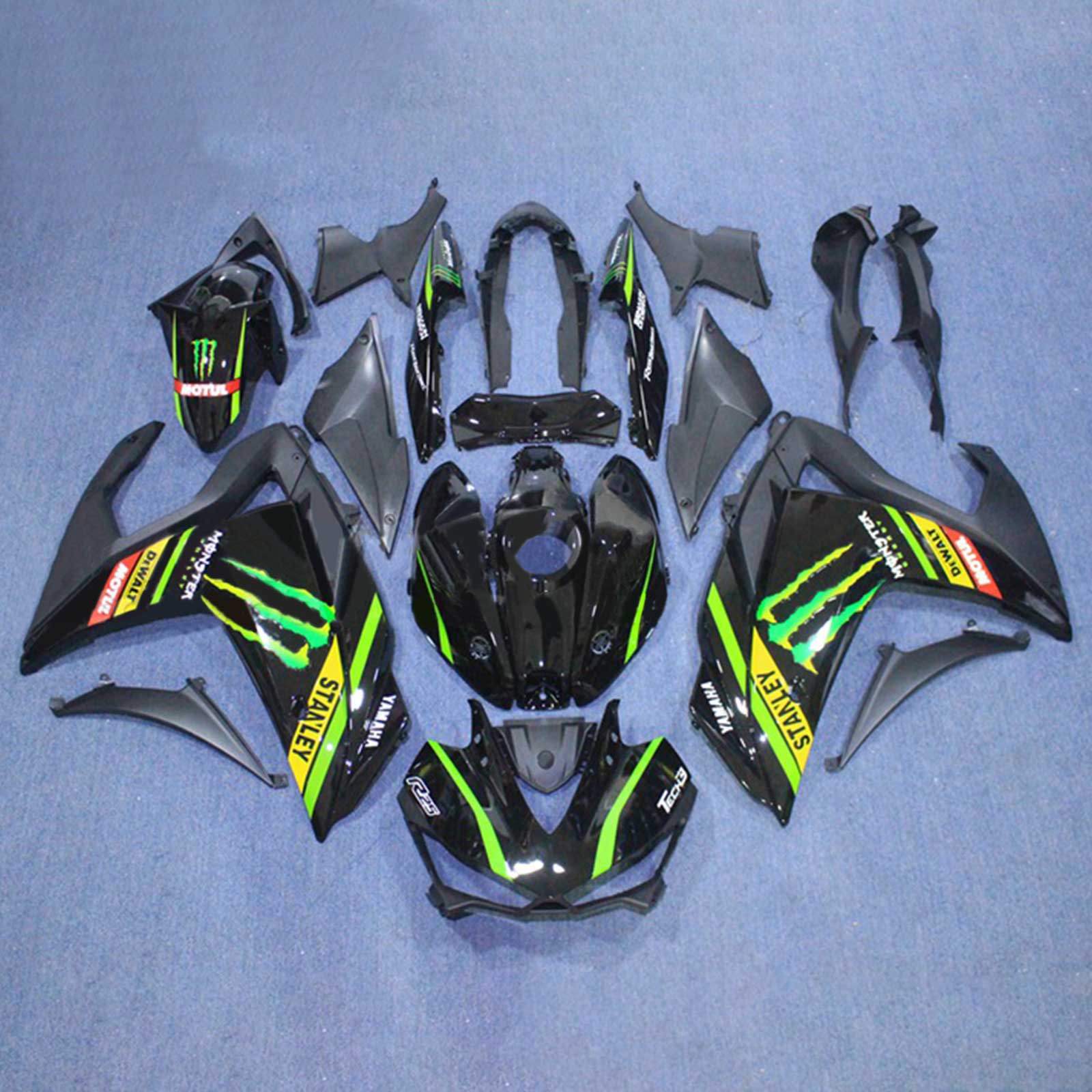 Zestaw owiewek Amotopart do Yamaha YZF-R3 2014-2018 R25 2015-2017 Generic