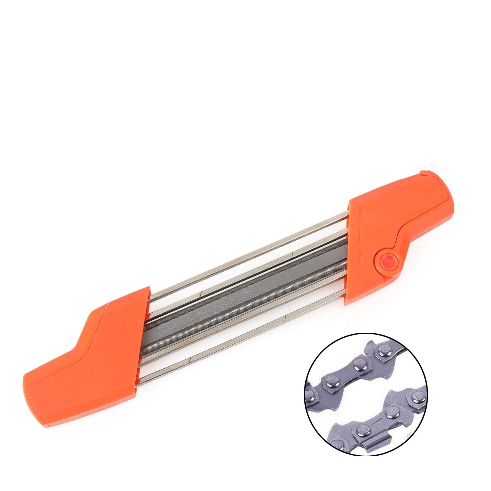 2 in 1 Easy Chainsaw File Chain Slijpsets 7/32 5,5 mm Fit Stihl 3/8 "P 404"