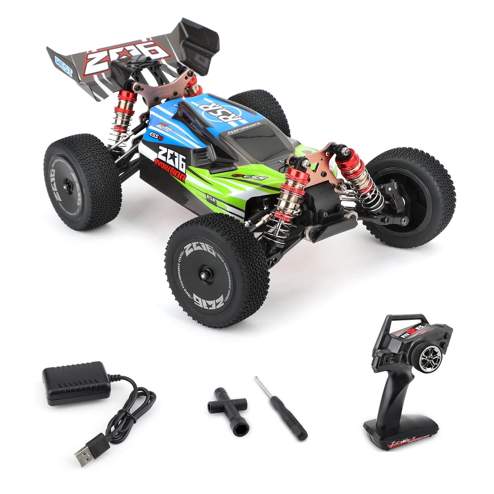 RC RTR CAR 2,4 GHz 60 km/h High -peed Drift Car Wltoys 144001