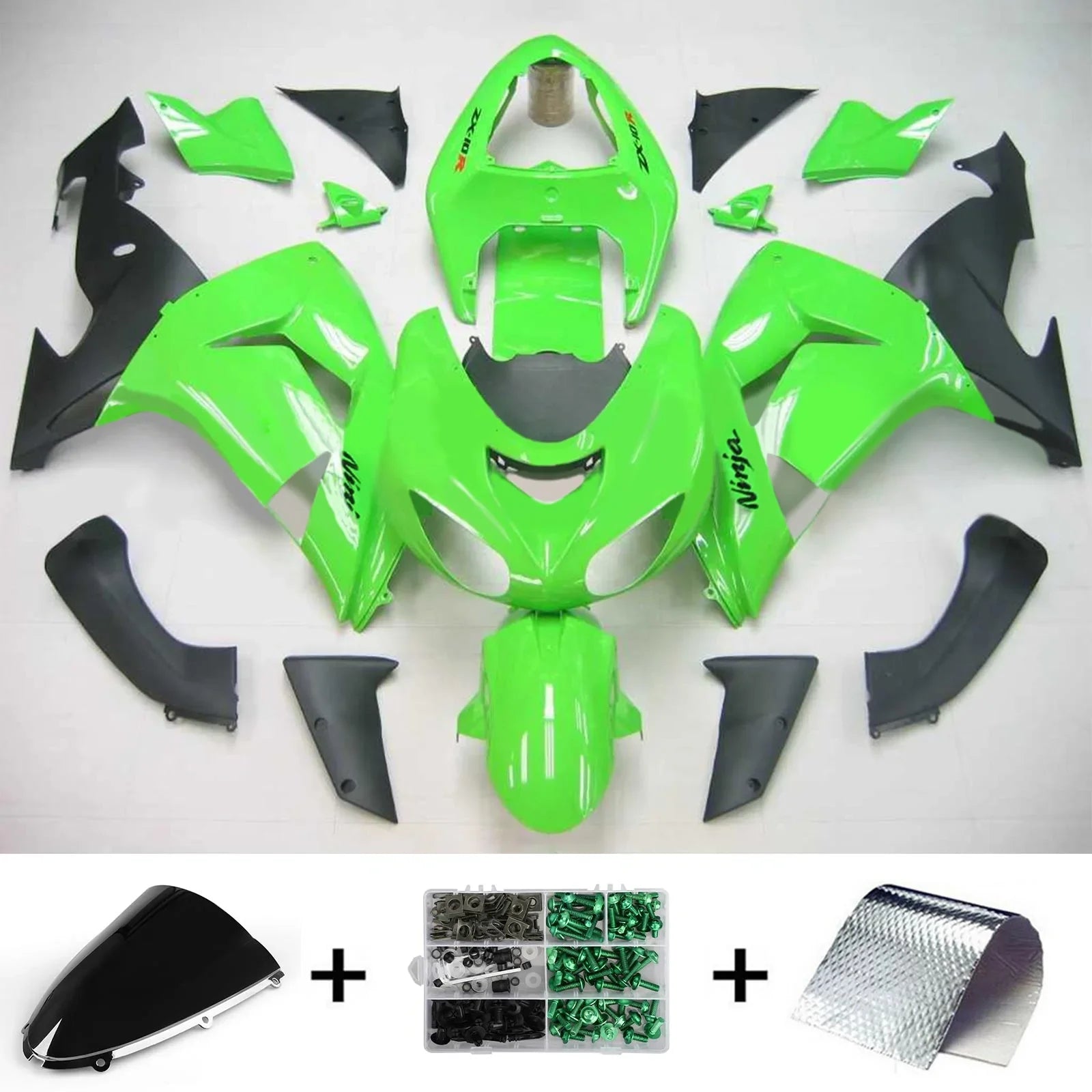 Amotopart kuipkit voor Kawasaki ZX10R 2006-2007 Generic