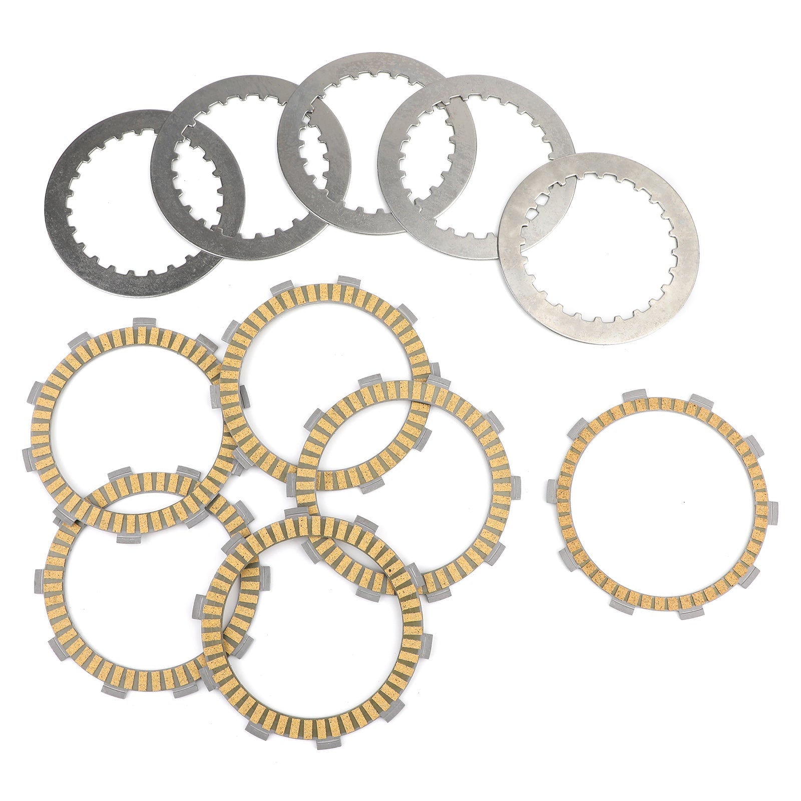 Kit Frizione e Dischi Attrito in Acciaio per Honda CRM125R NSR125F NSR125R TRX350 Generico