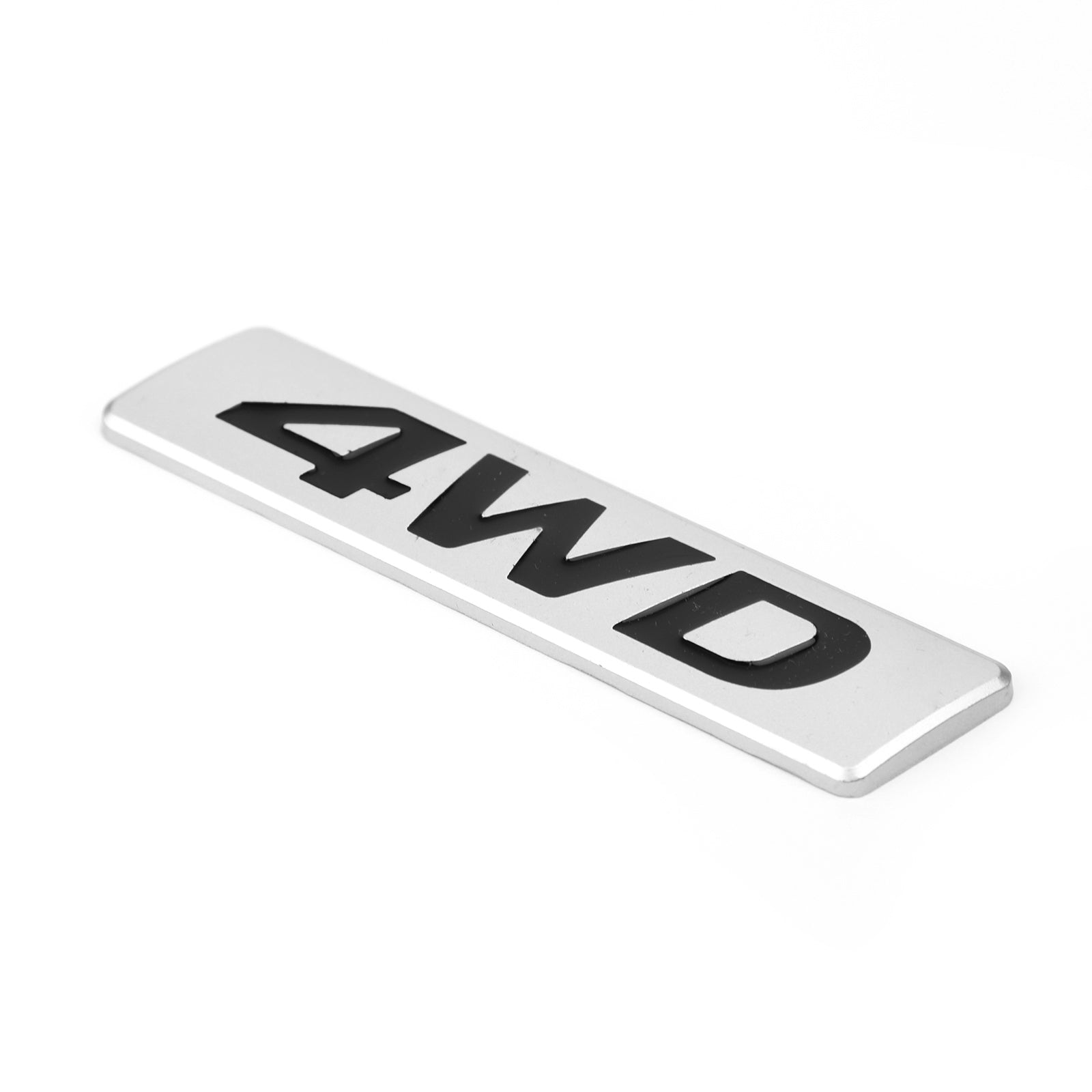 Nouveau métal 4WD emblème voiture garde-boue coffre hayon Badge décalcomanies autocollant 4WD 4X4 SUV générique