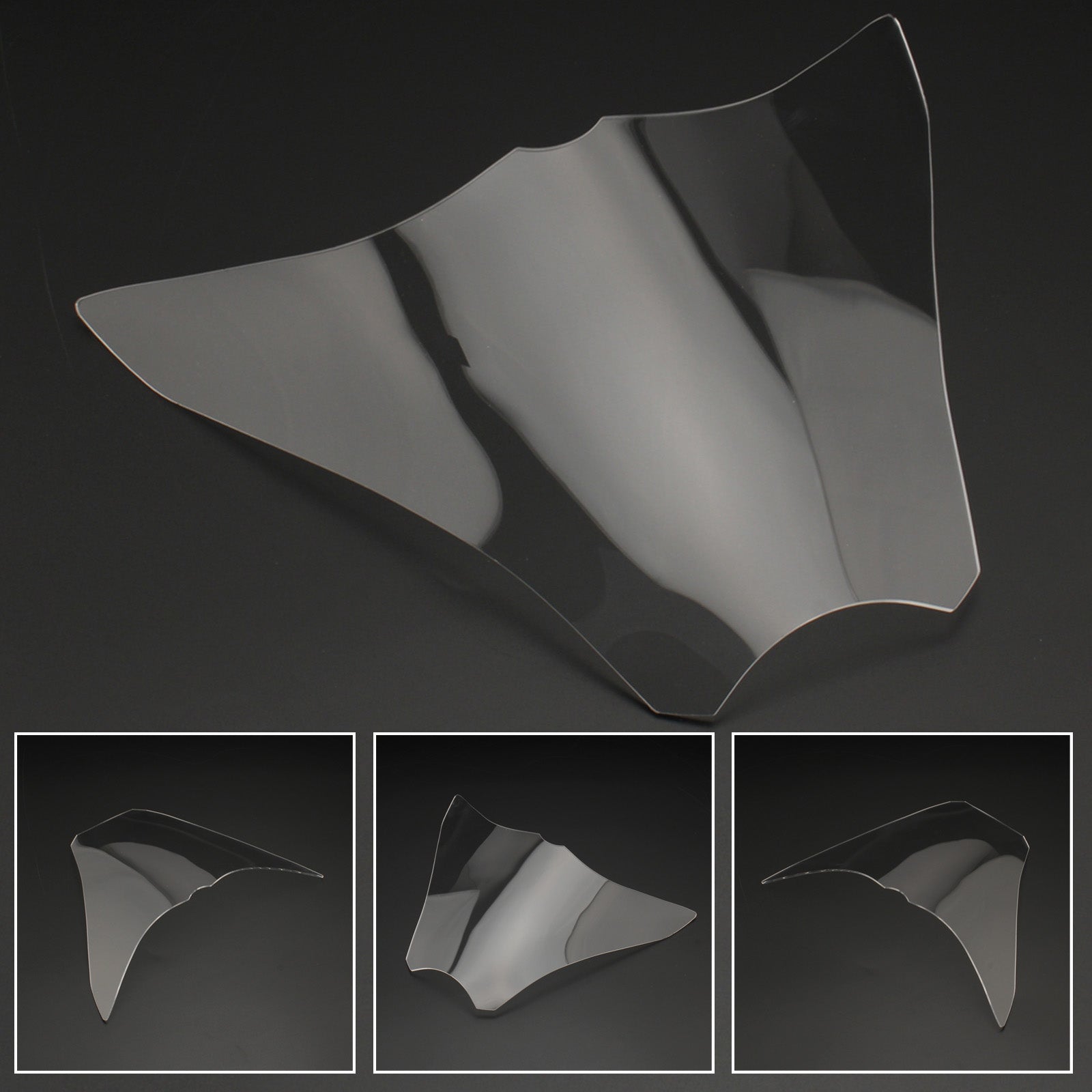 Ajovalonsuoja ennen lamppu-linssiä, joka sopii Honda CB1000R 08-17: lle yleinen savu