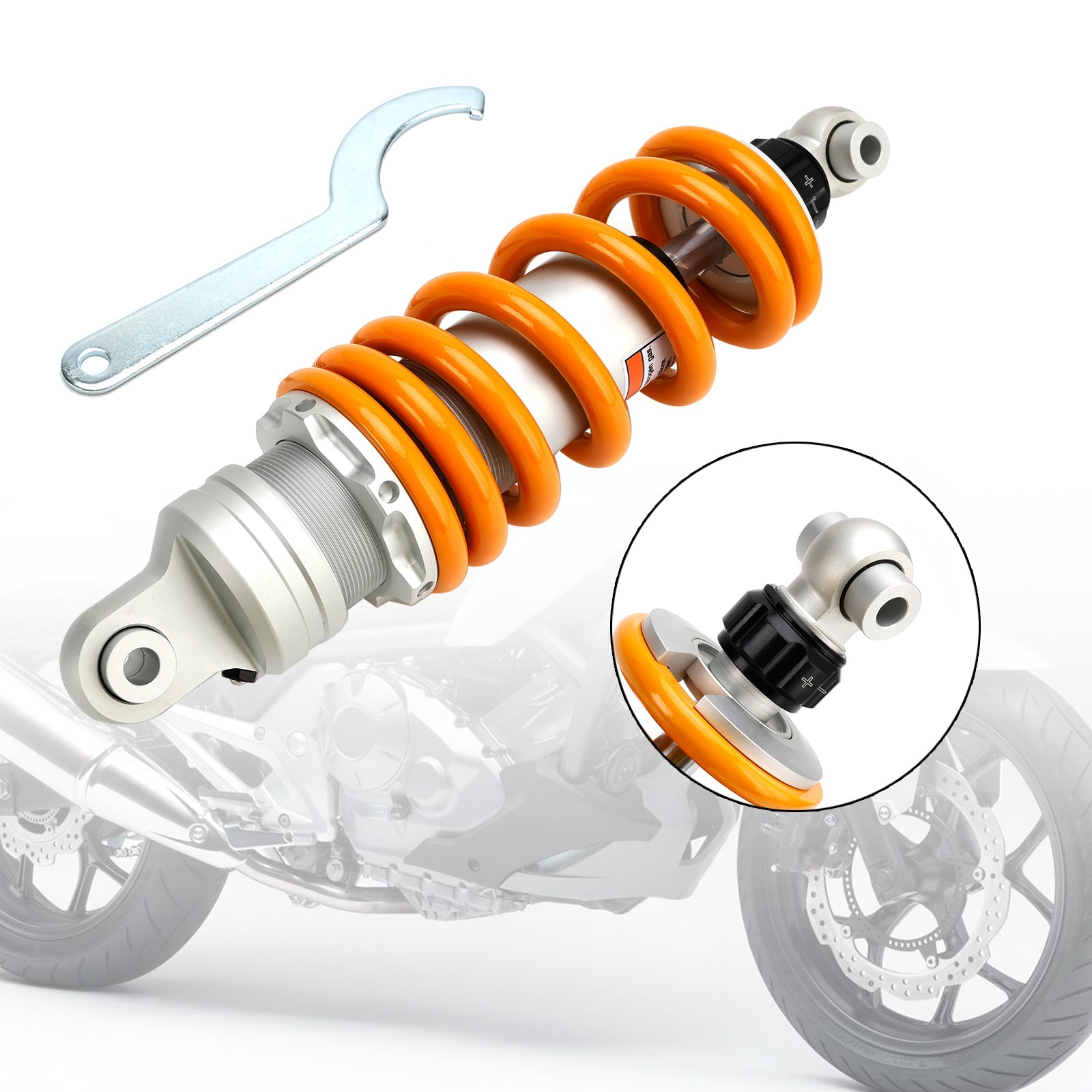 Amortisseurs d'air de suspension arrière de HONDA NC700X 2012-2017 305mm