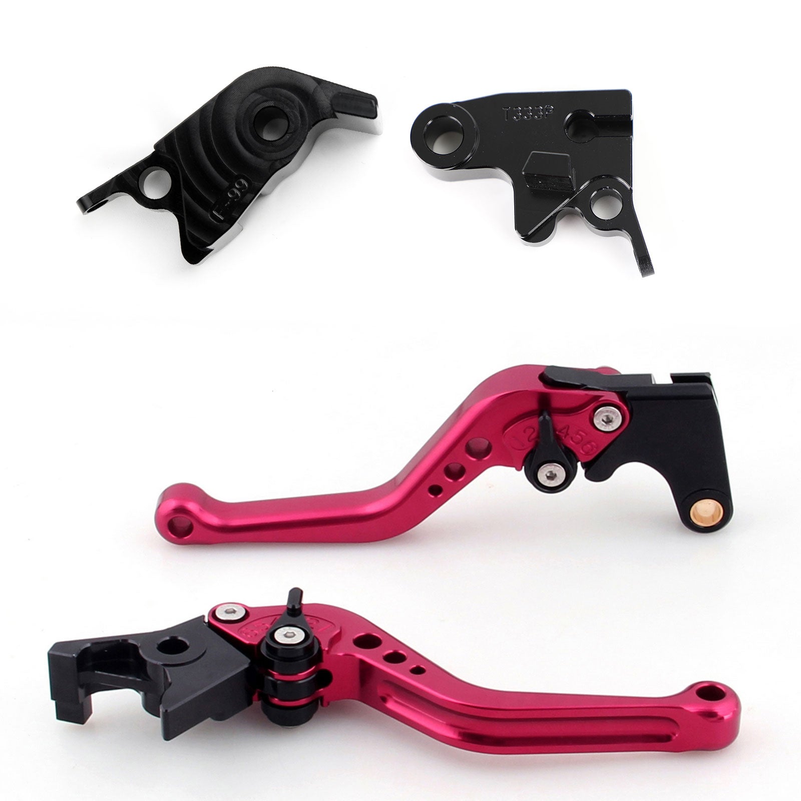 Levier de frein d'embrayage court pour Speed Triple R 2016-2018 Tiger 1050 Scrambler Generic