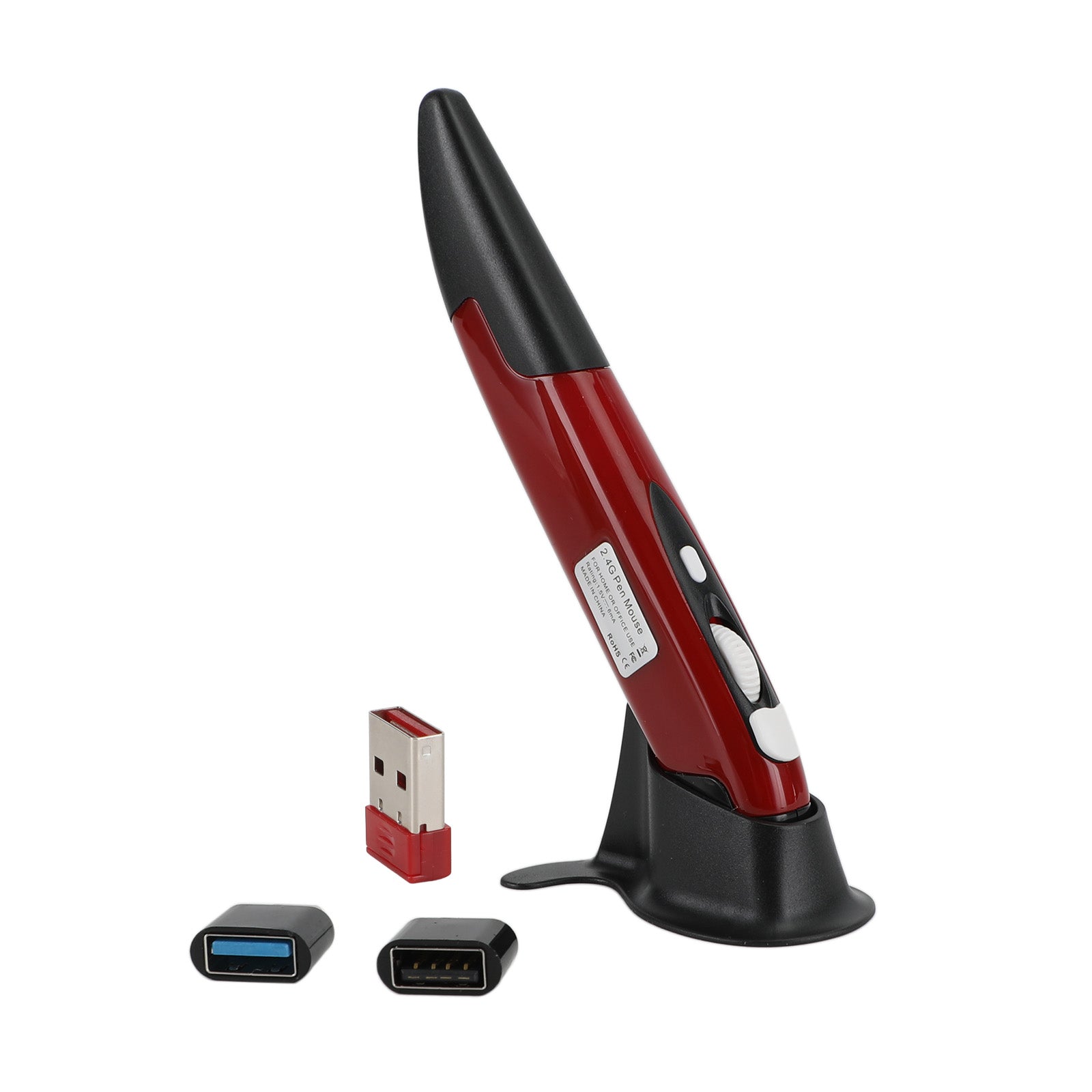 Myska mini -bezprzewodowa o dużej prędkości 2,4 GHz Innowacyjna mysz palec/pióro myszy