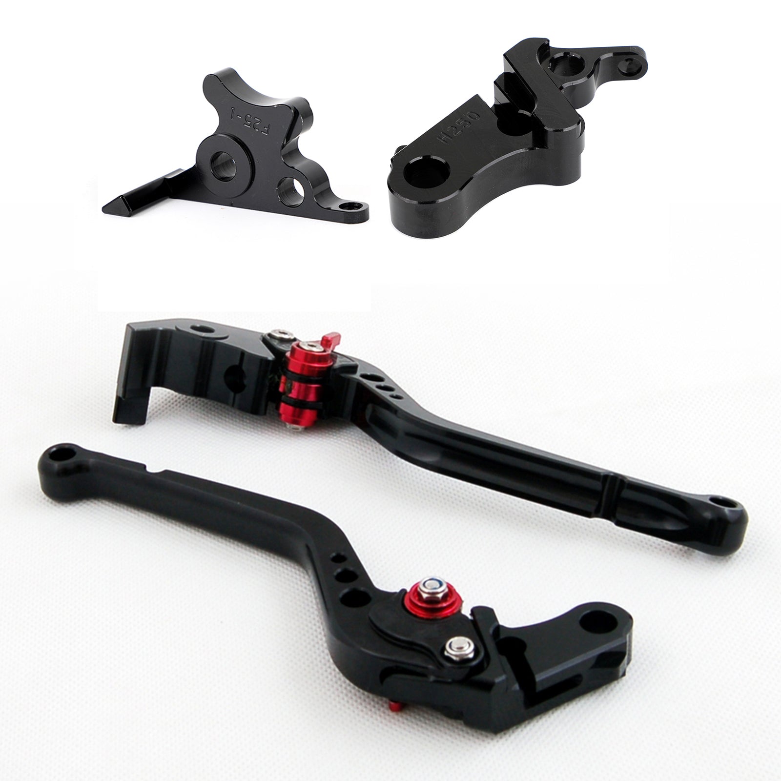 Palanca larga de freno de embrague para Honda CBR500R/CB500F/X 19-21 CBR300R 19-21 Genérico