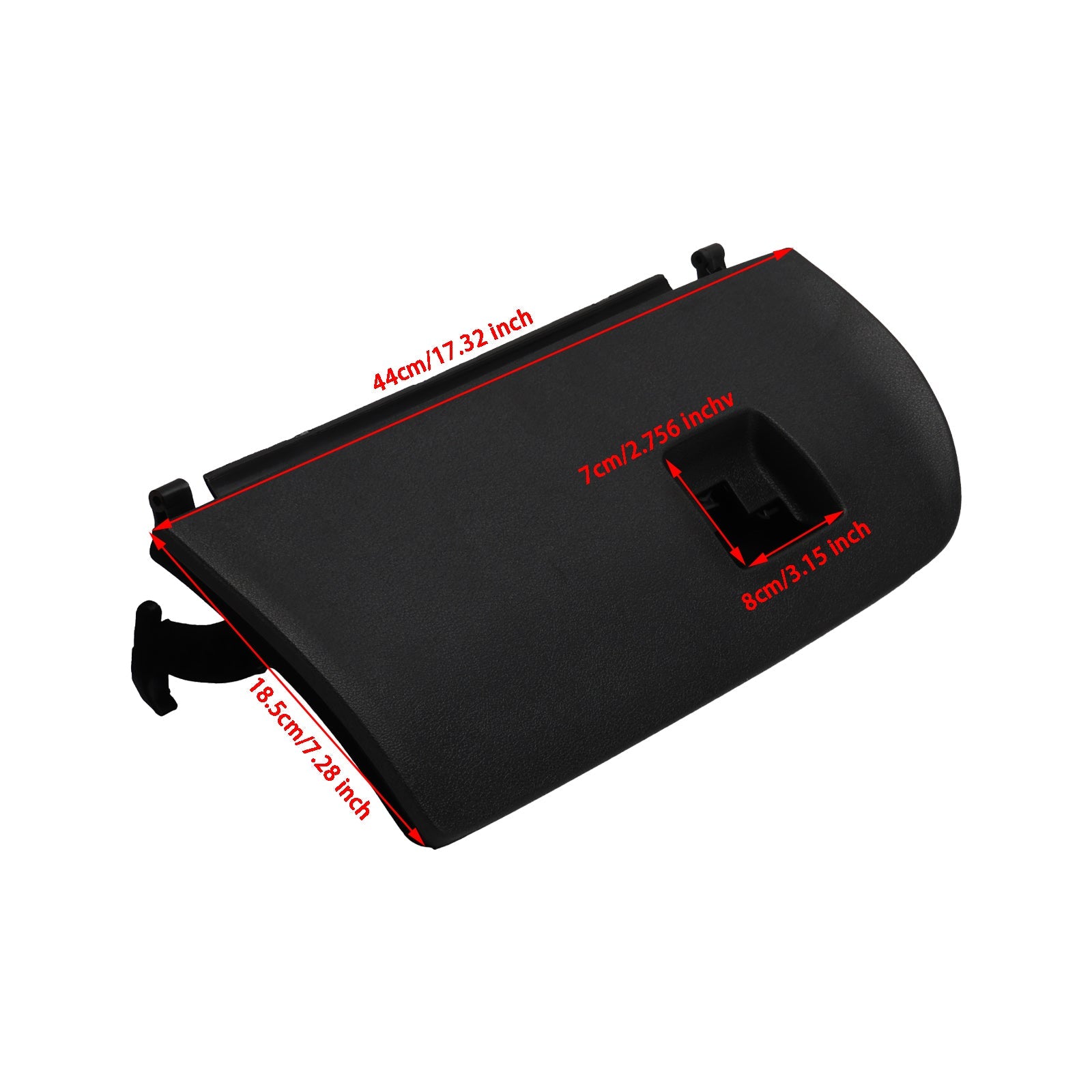 Copertura vano portaoggetti anteriore BMW X3 F25 2011-2017 Nero 51166839000