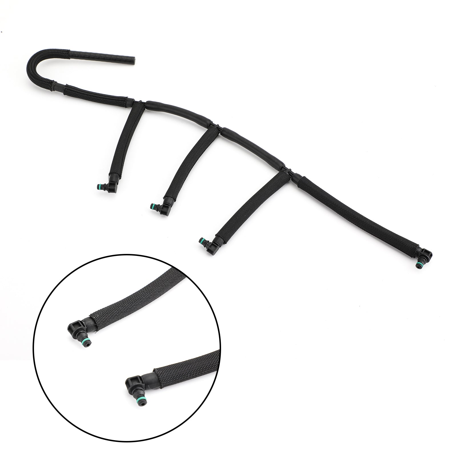 Manguera de fuga de desbordamiento de retorno de combustible para Vw Golf Jetta Passat 1.6 TDI 03L130235AF genérico