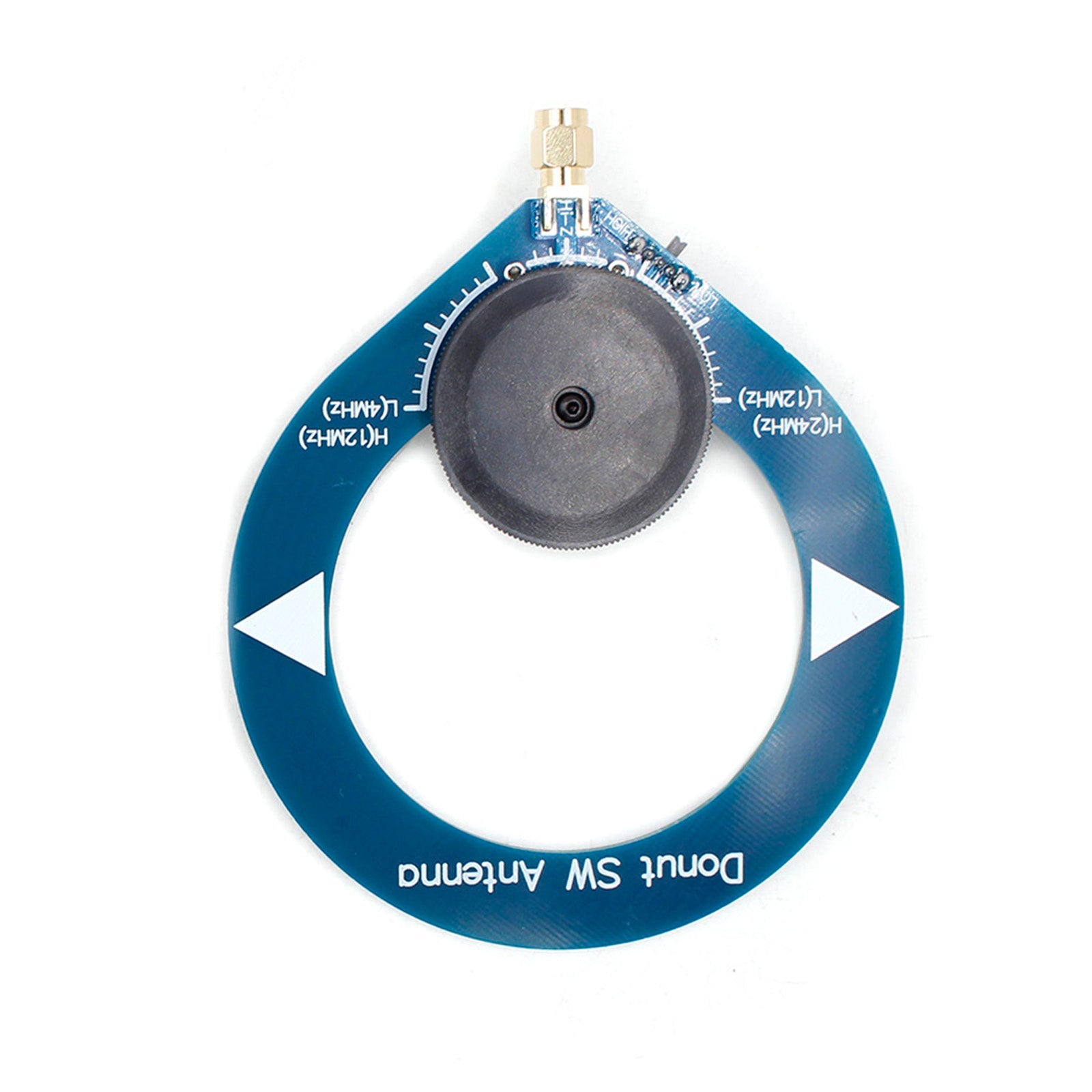 Antenna mini loop SW Blue Donut per antenna a onde corte HF DSP DSP2 Malahiteam