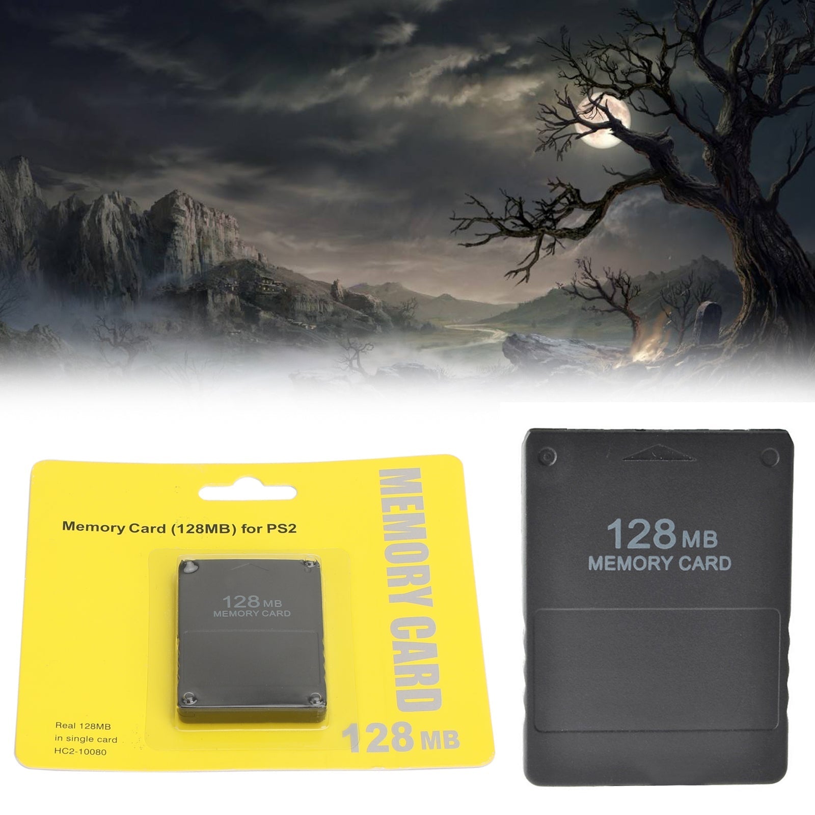 Karta pamięci dla Sony 128 Mo Megabajte PS2 Slim Slim Data Console