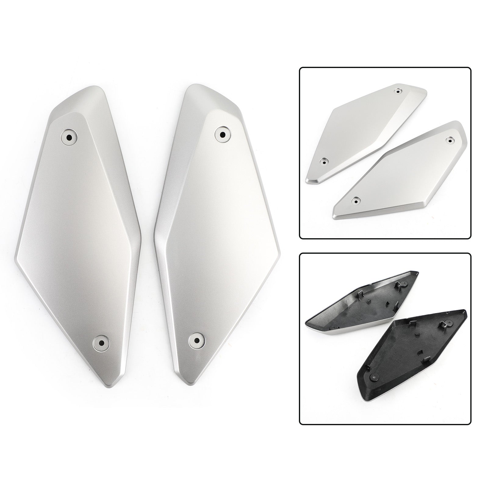 Protecteur de coque de protection de panneau latéral de cadre de moto adapté pour Honda CB650R 2019-2020 générique