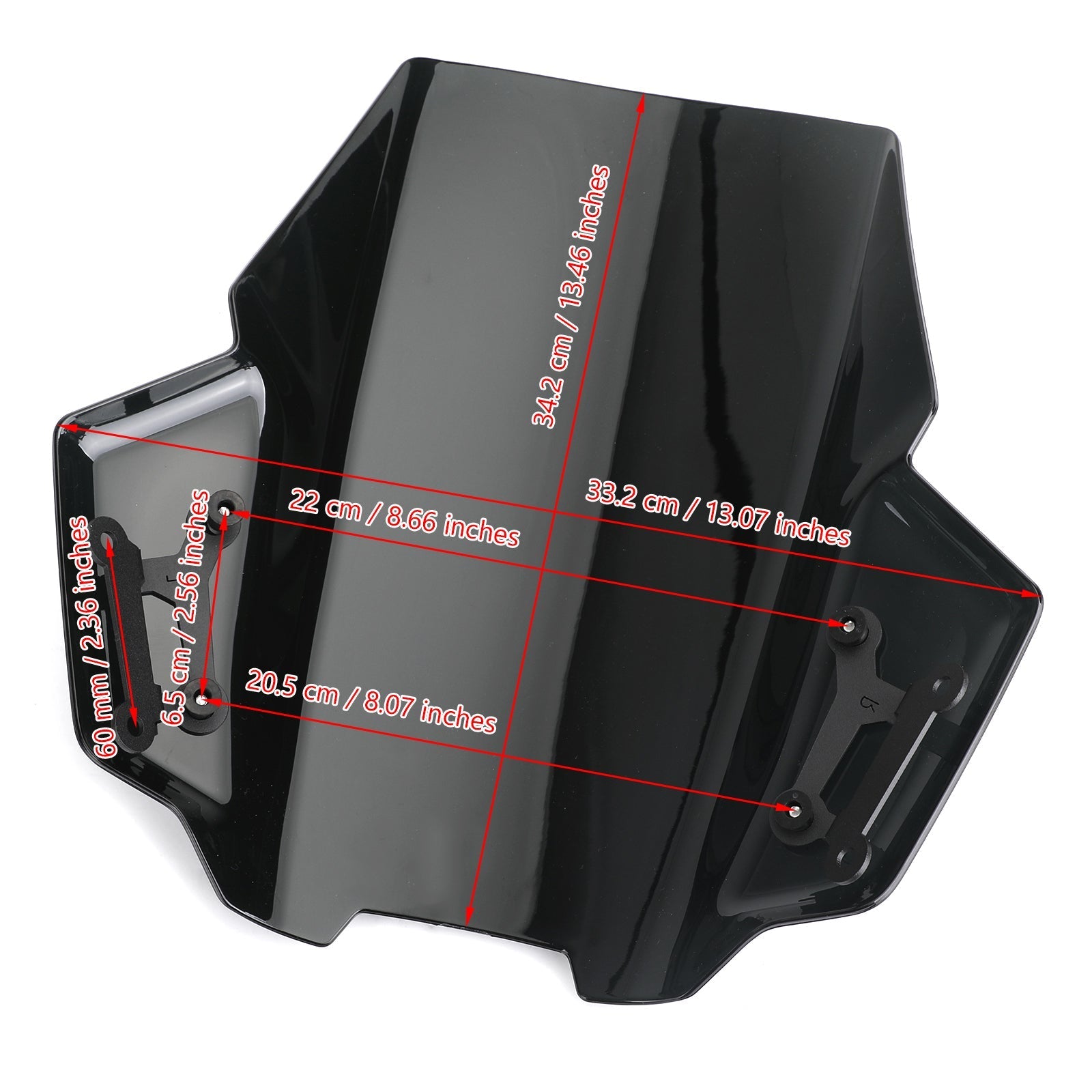 Protettore del parabrezza ABS per Suzuki katana 2019-2020 generico