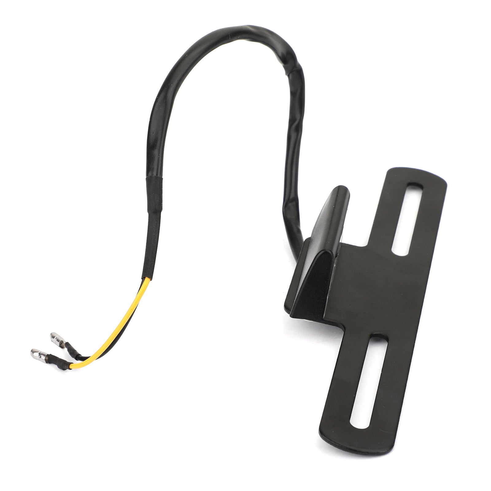 Universaali moottoripyörän rekisterikilven pidike yleisvalolla