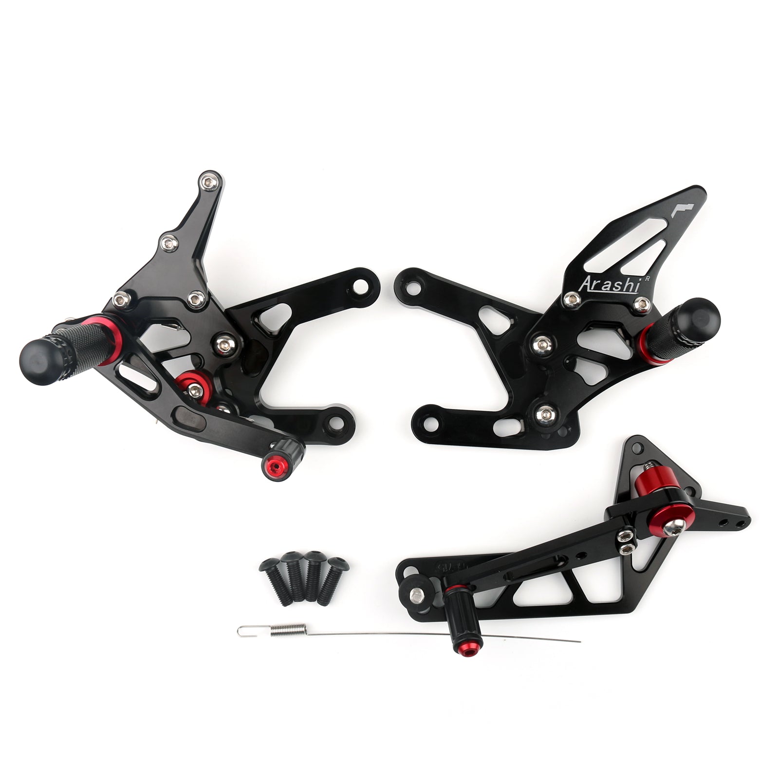 Yamaha YZF R1 2015 CNC Racing Footrests dectute Controls Tylne cechy ogólne zestaw