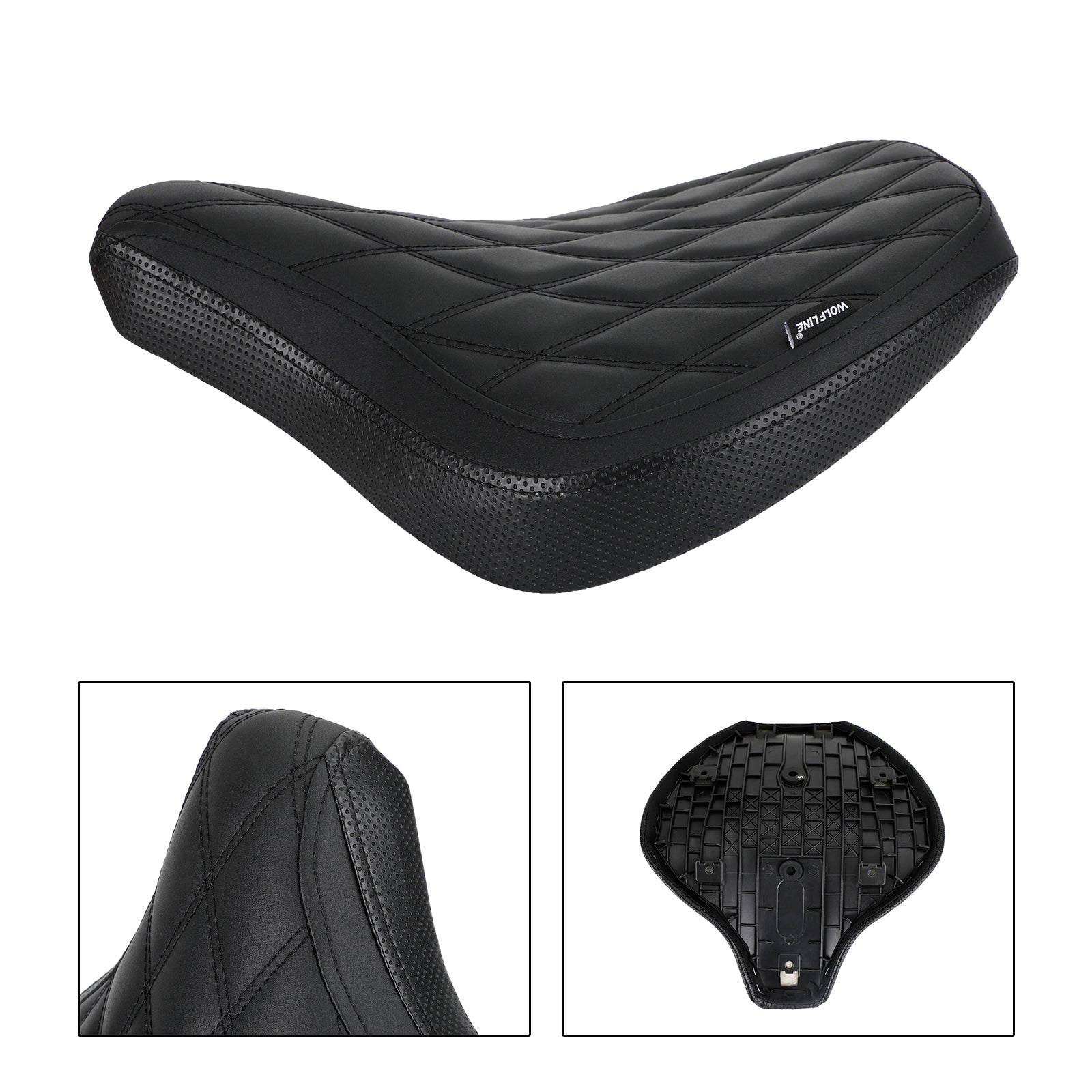 Triumph Bobber 2017-2022 2019 2020 2021 Coussin de Selle Avant Raider Conducteur Pu Marron