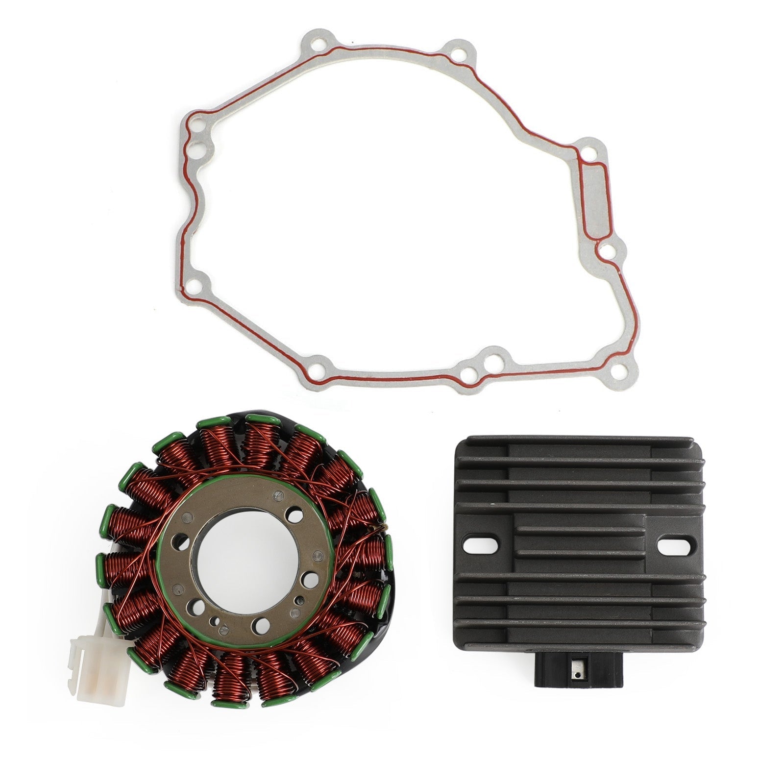 Yamaha YZF R6 YZF-R6 R6S 2003-2005 Magnéto Stator+Redresseur de Tension+Joint Fedex Express Générique