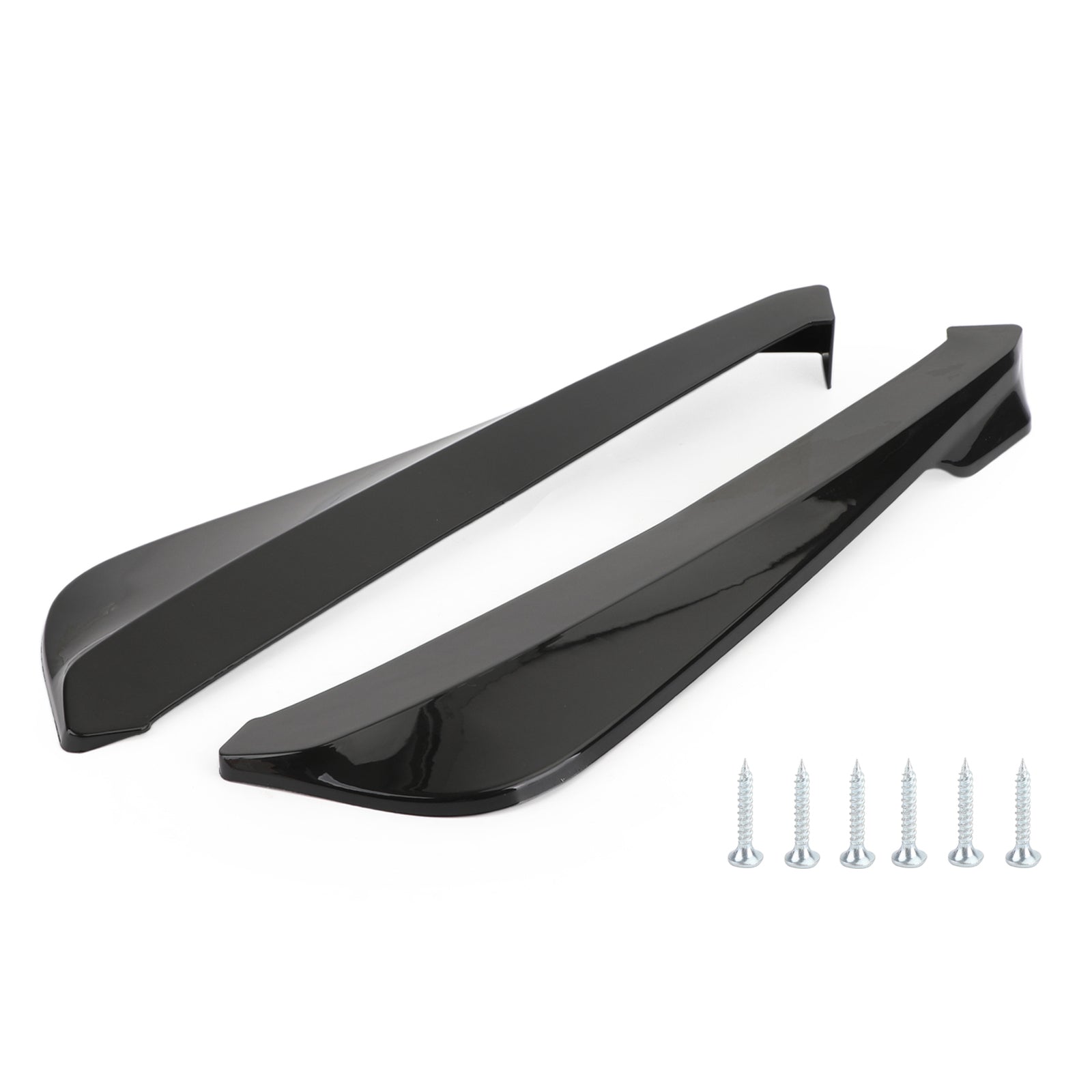 19 inch auto achterbumperspoiler Canard splitter diffuser Valencia spoiler lipgloss zwart generiek