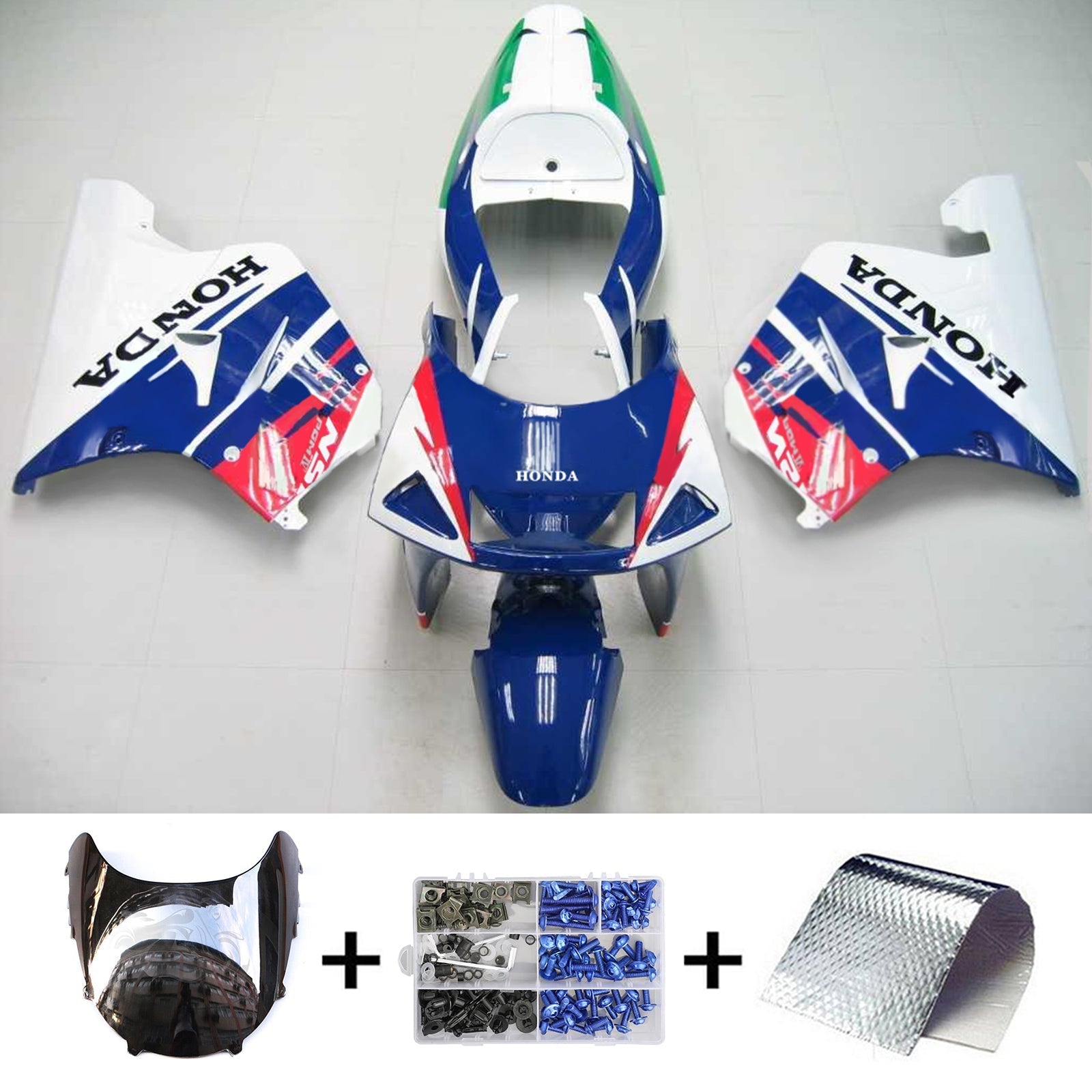 Amotopart Honda NSR250 PGM-4 1994-1996 Korirakenne ABS-muovi