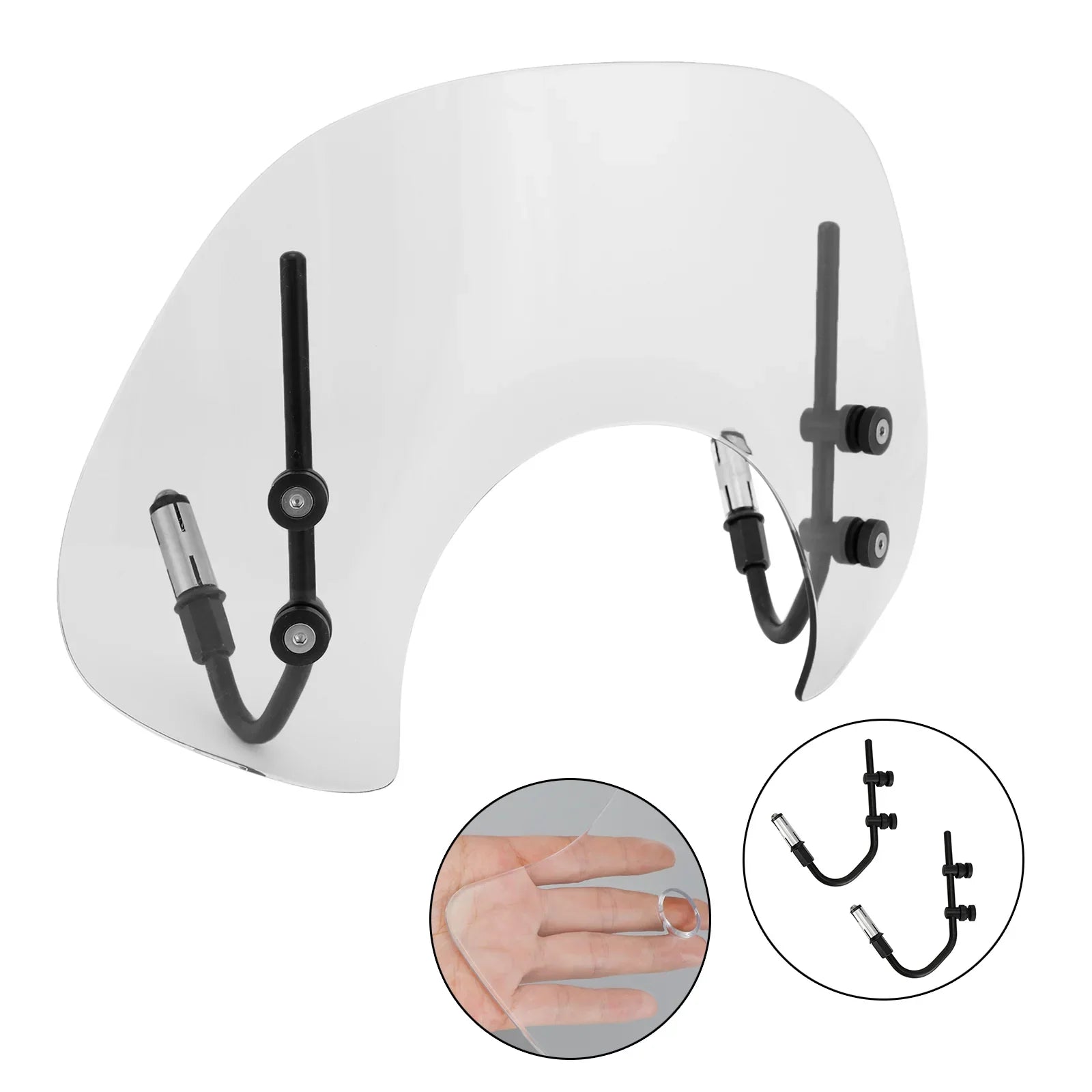 Vespa Primavera 150 2014-2021pare Kratko vetrobransko steklo