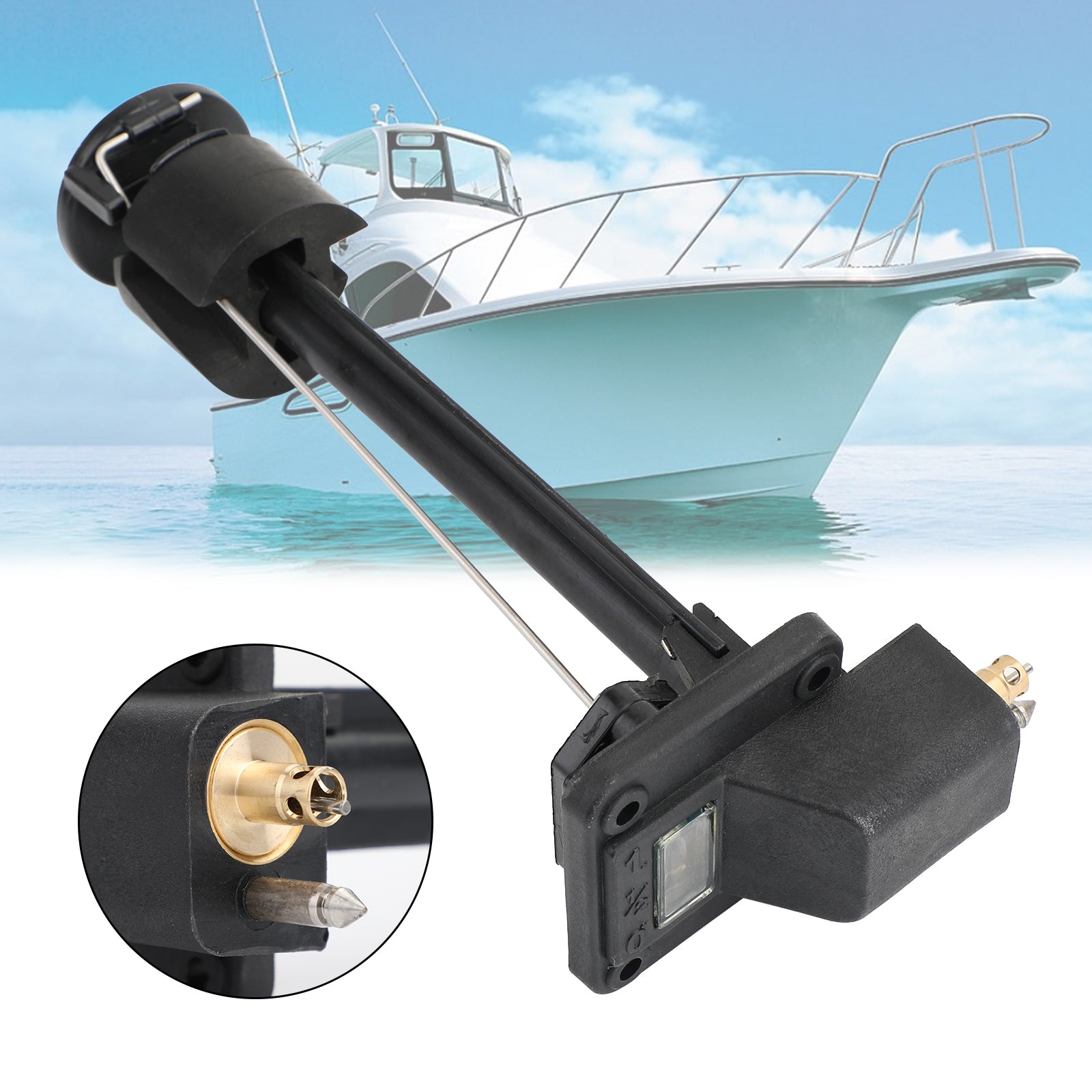 Gestión del indicador del tanque de combustible para motor fueraborda Yamaha 12L 24L