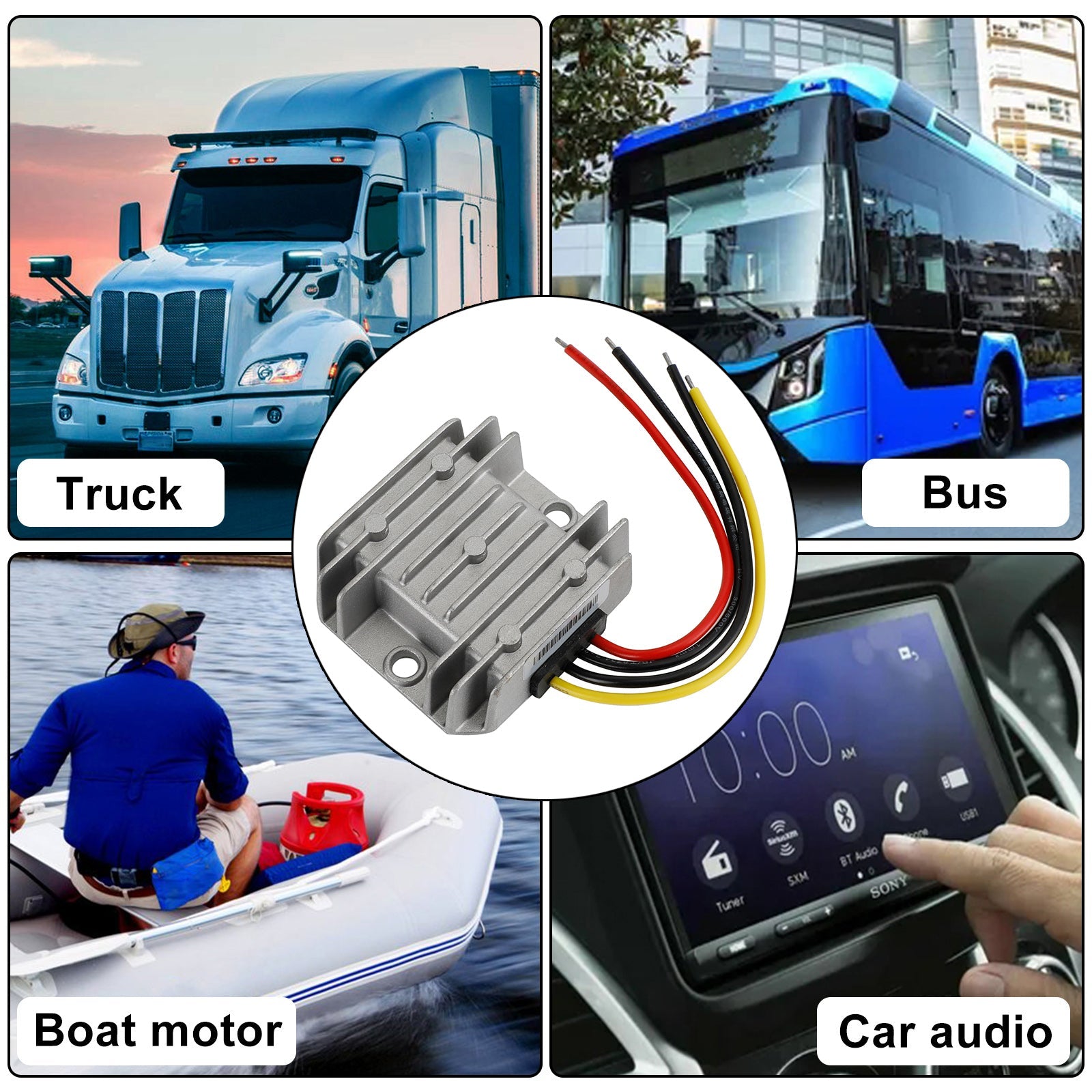 Regulator napetosti CC pretvornik DC DC 12/24V do 5V 6A 30W Zmanjšanje zmanjšanja zmanjšanja