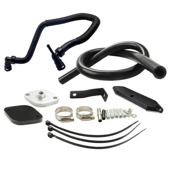 Kit di eliminazione EGR diesel Ford 6.7L Powerstroke 2015-2023 con tubo radiante Fedex Express