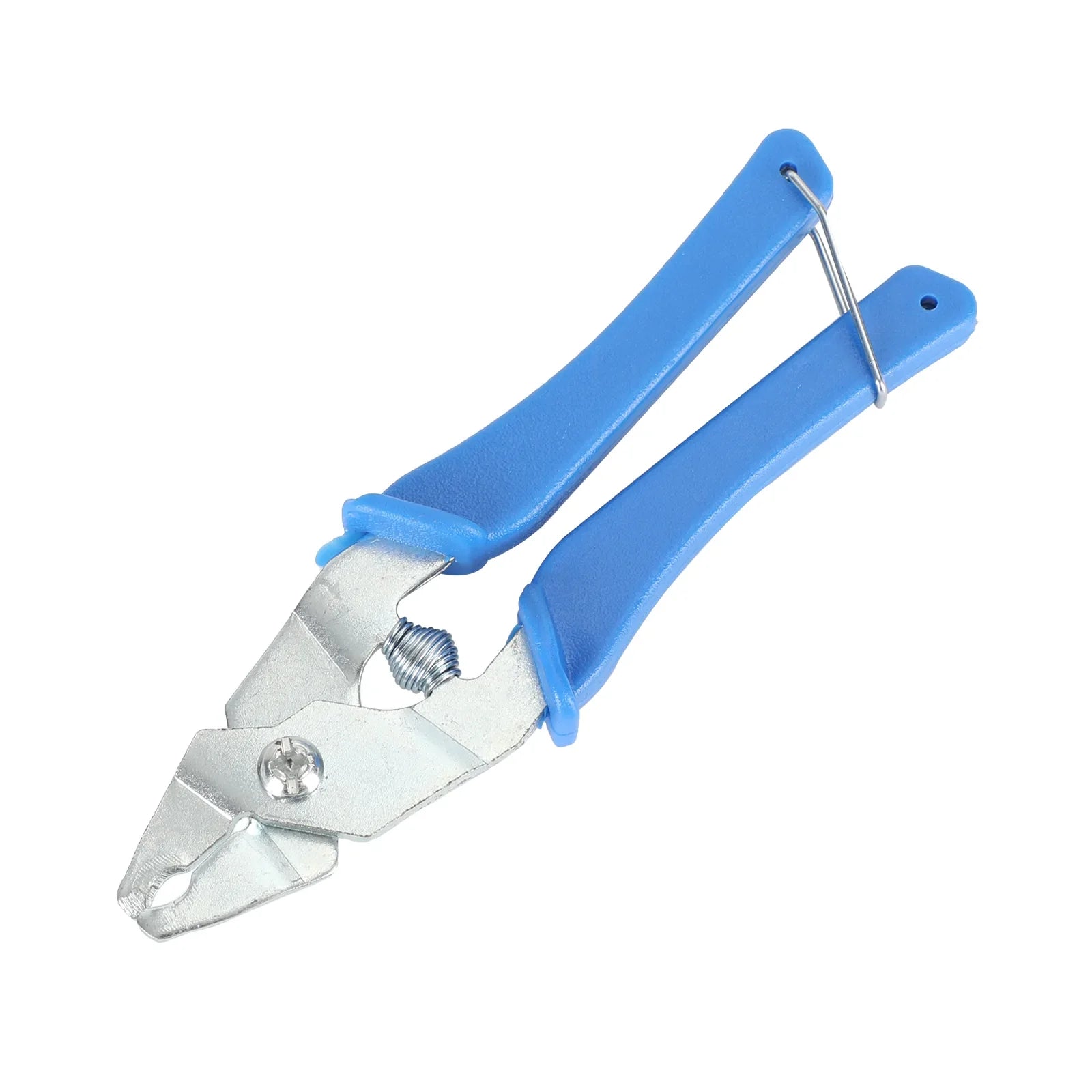 300 szt. drucianych klipsów do klatek i 1 szt. metalowych szczypiec do naprawy klatek dla królików