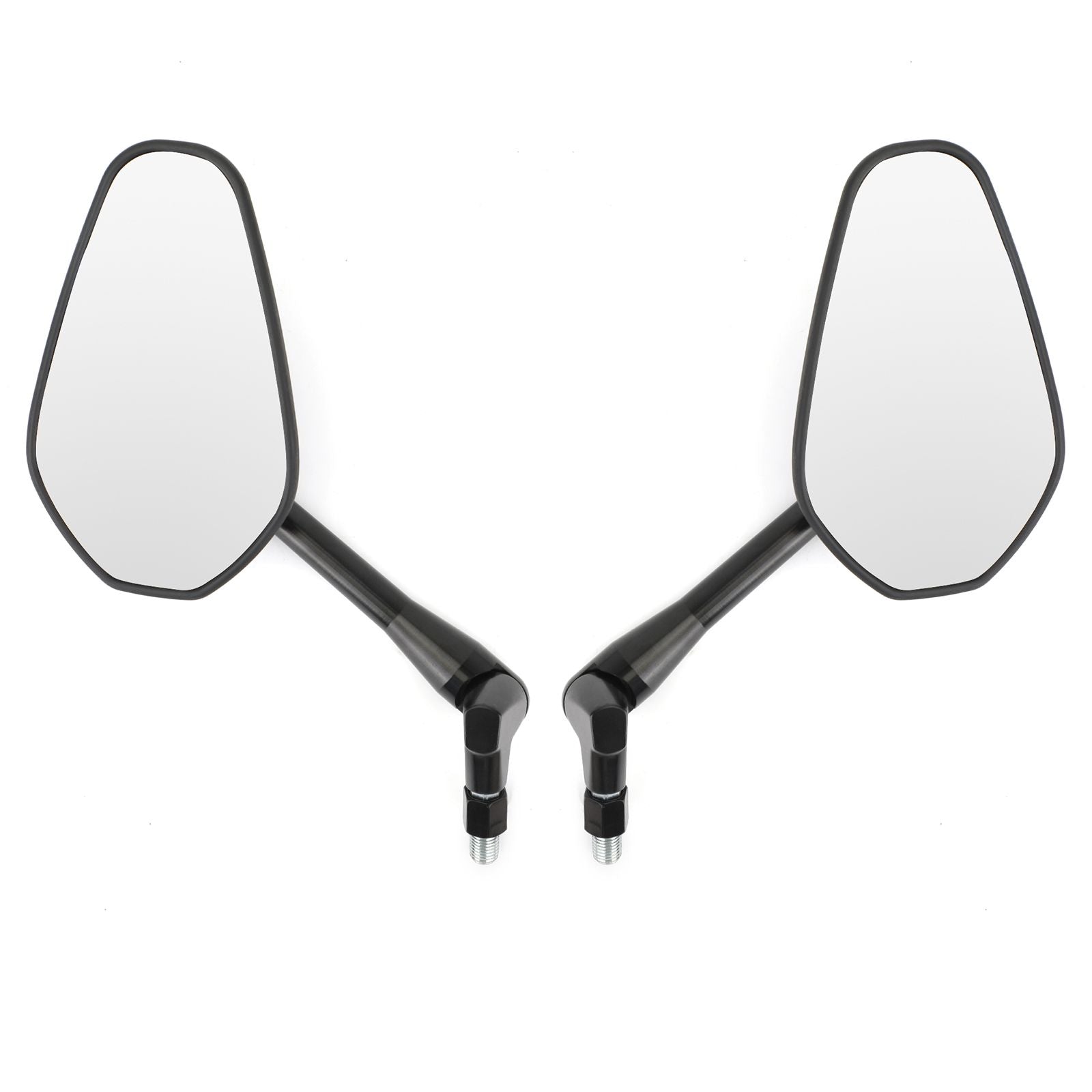 Coppia specchi M10 per moto Custom Cruiser Cafe Racer UNIVERSALI Generico