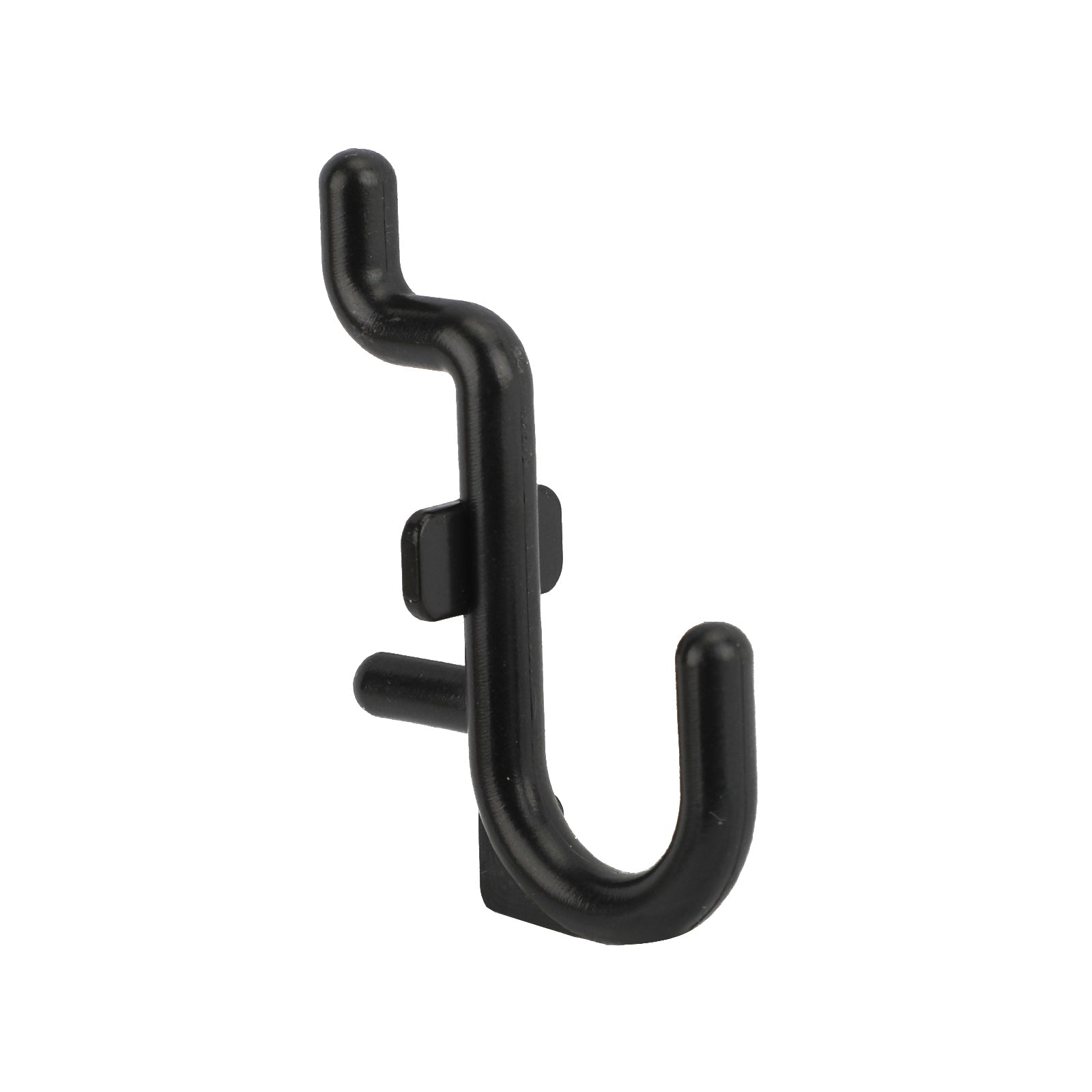 Areyourshop Peg Board Koukkusarja Autotallin säilytystyökalu Pegboard 100 kpl J muovinen lukituskoukku