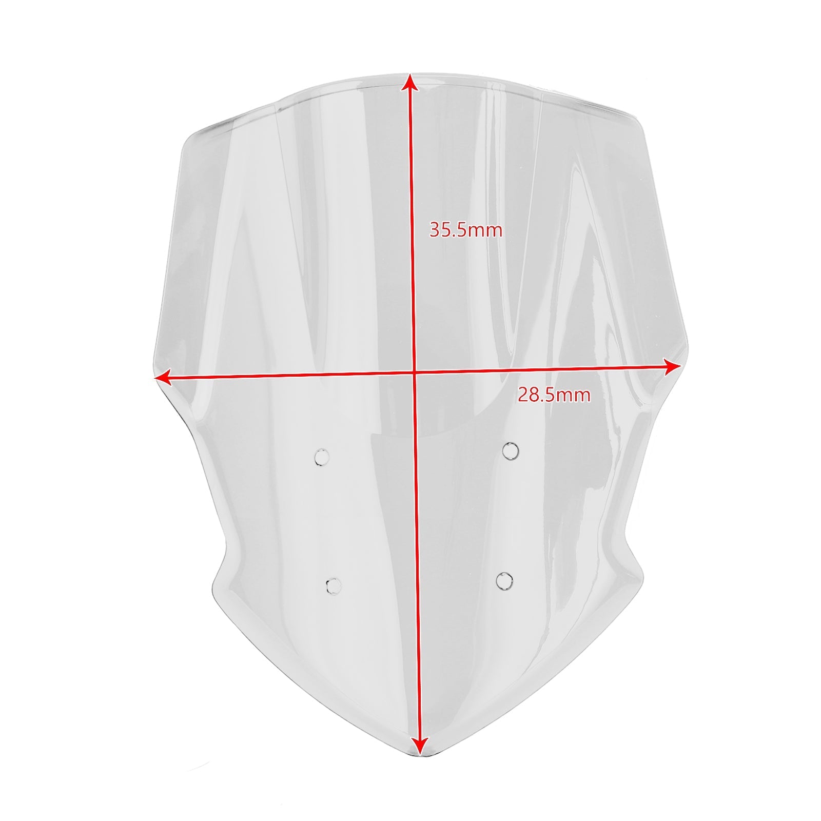 Protettore del parabrezza per parabrezza per Yamaha MT-07 2018-2020 Generico