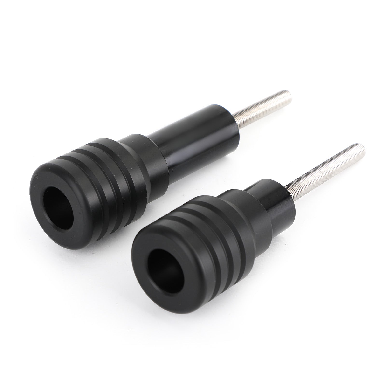 Zwarte anti-crash frame sliders beschermer voor Kawasaki ZX25R Ninja 250 20-21 Generiek