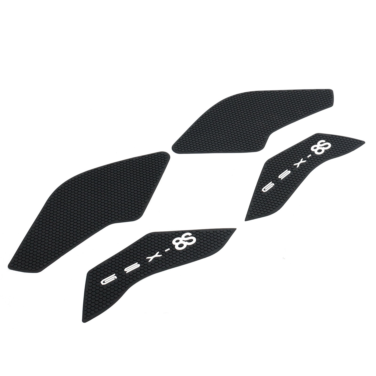 Ginocchiere per trazione laterale serbatoio nere per Suzuki GSX8S GSX-8S (2023-adesso)