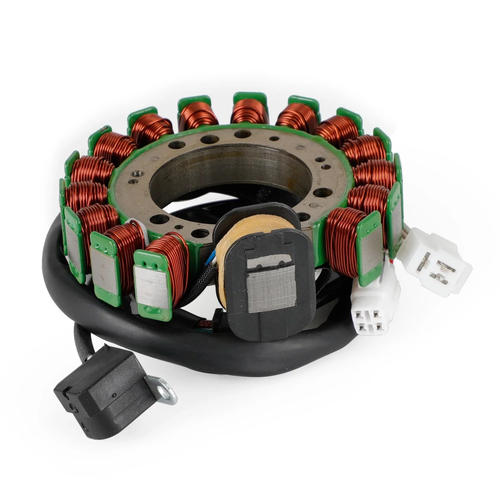 Magneto Stator + Spanningsgelijkrichter + Pakking Voor Yamaha YFM350 Wolverine 4WD 95-01