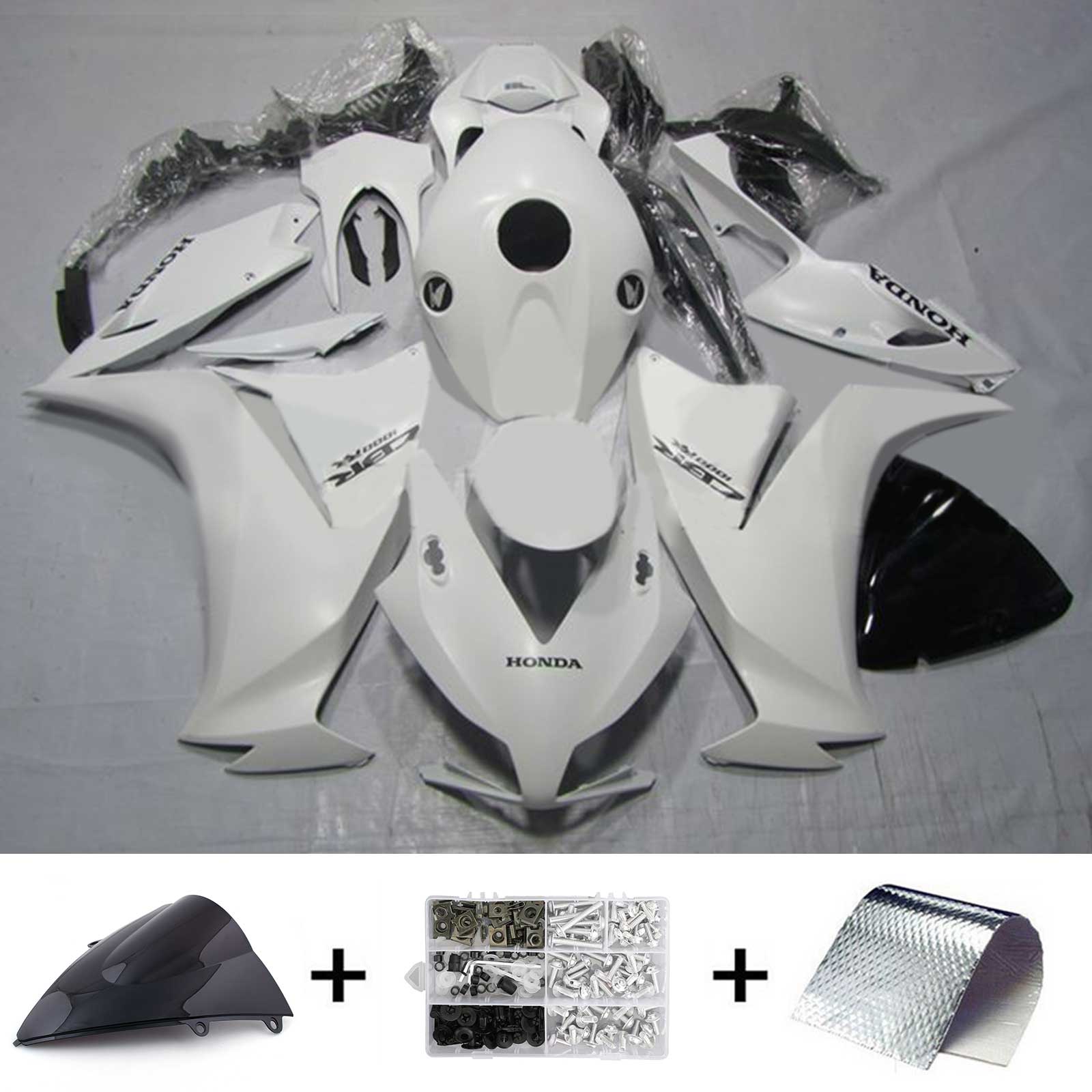 Amotopart Honda CBR1000RR 2012-2016 ABS muovinen korin suojasarja