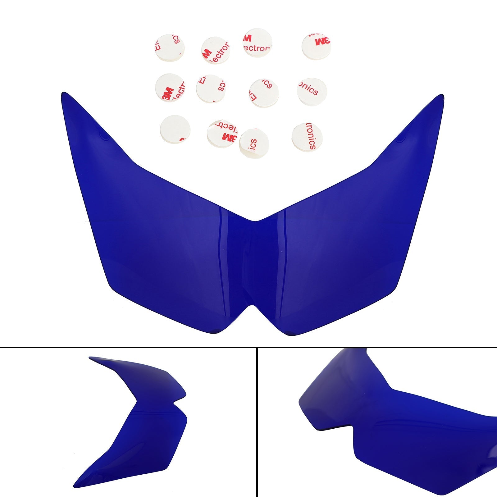 Etuvalon linssin suojaava kansi Kawasaki Ninja Z1000 07-09 Generic Blue