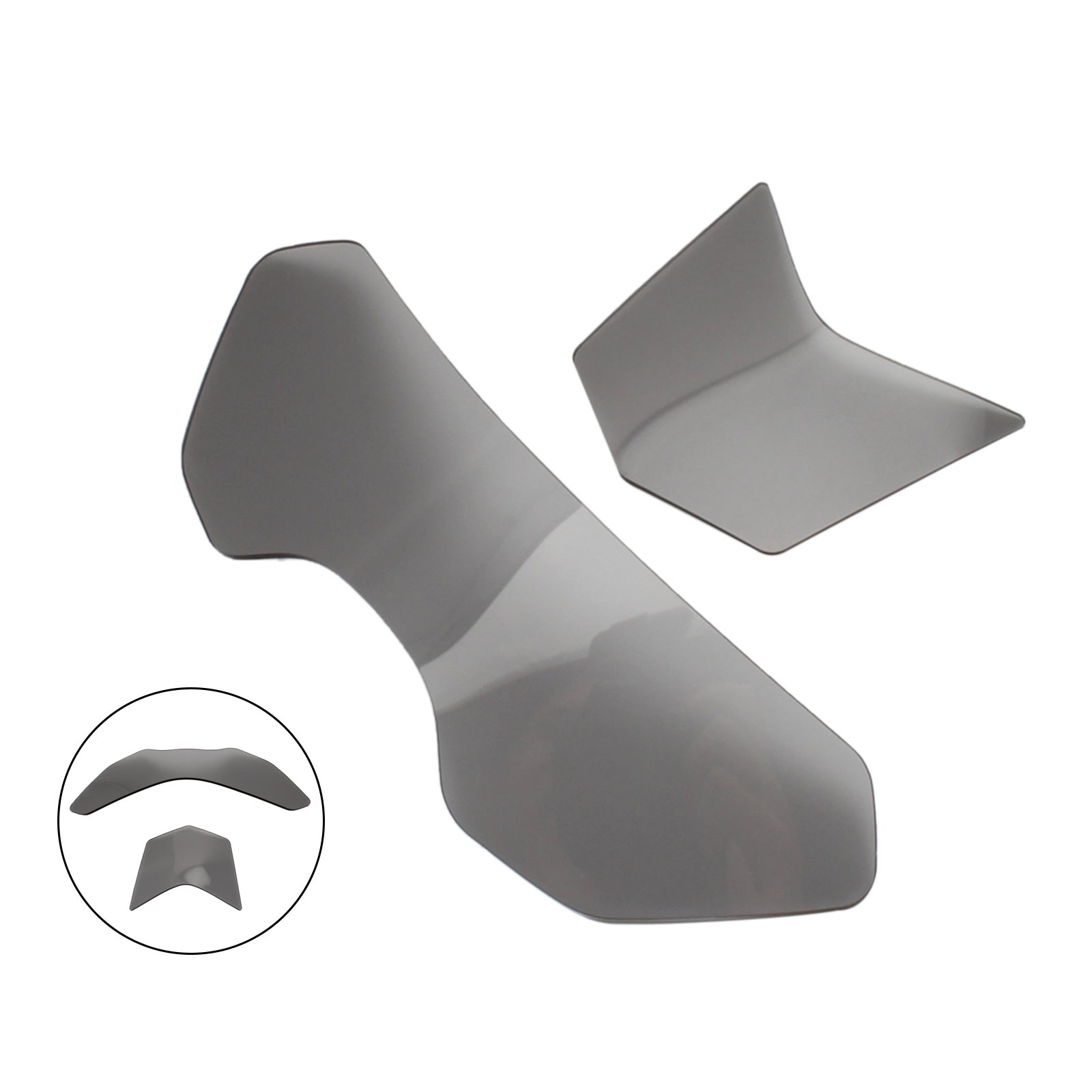 Yamaha MT-15 M-Slaz M Slaz 16-18 Generic Smoke Front Lighthouse -linssin suojaaminen